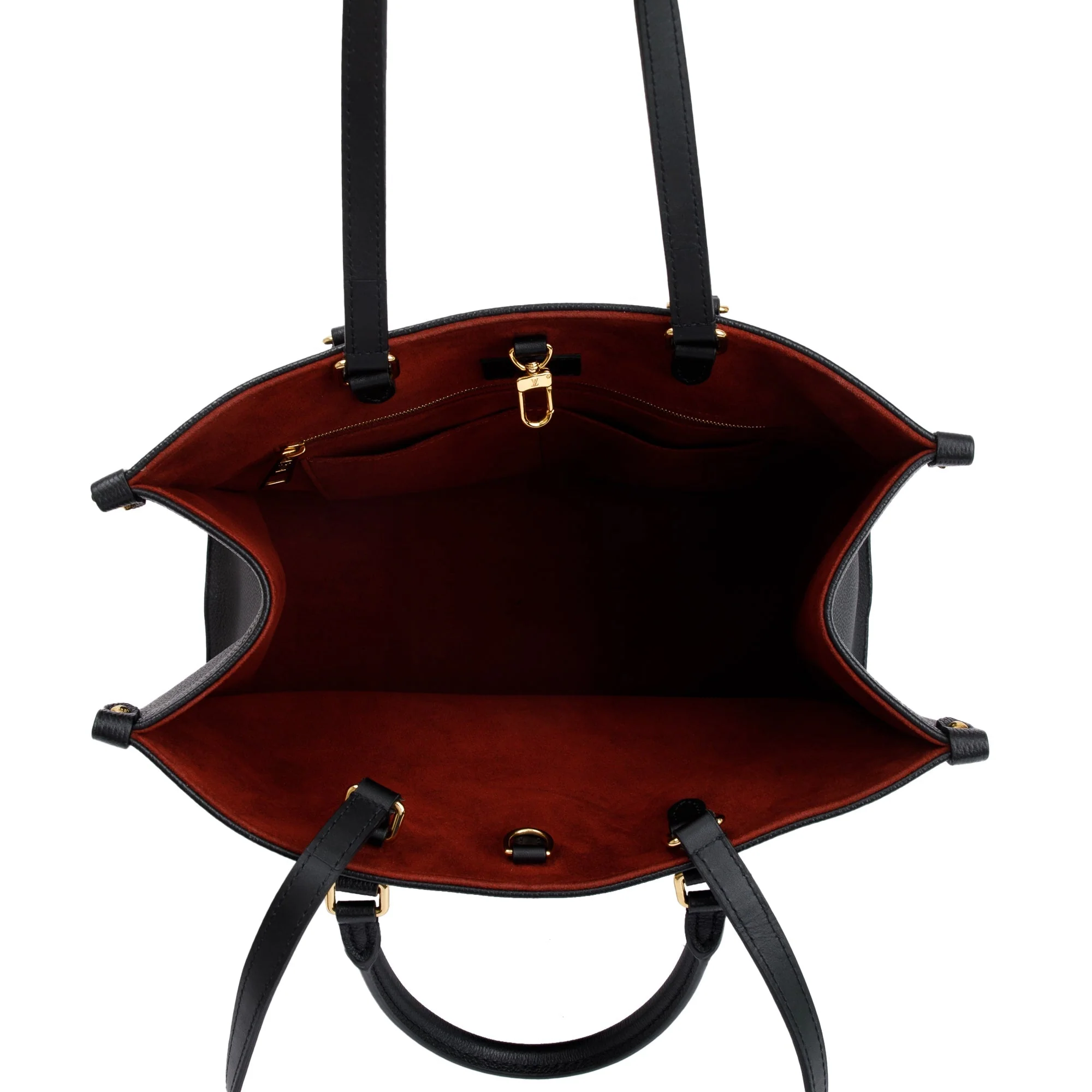 Louis Vuitton 2020 Bicolor Monogram Empreinte Leather OnTheGo MM - Image 8