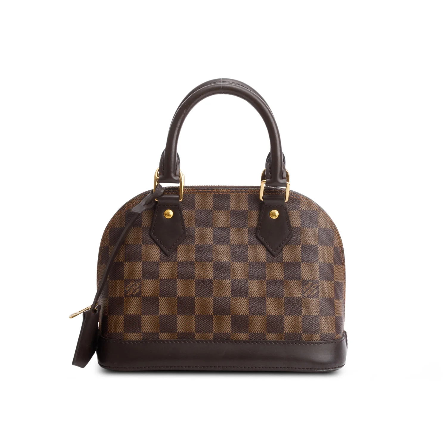 Louis Vuitton 2020 Damier Ebene Alma BB w/ Box & Receipt - Image 4