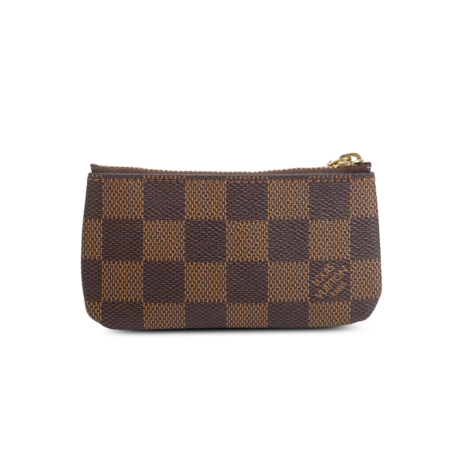 Louis Vuitton 2020 Damier Ebene Key Pouch w/ Box & Receipt - Image 4