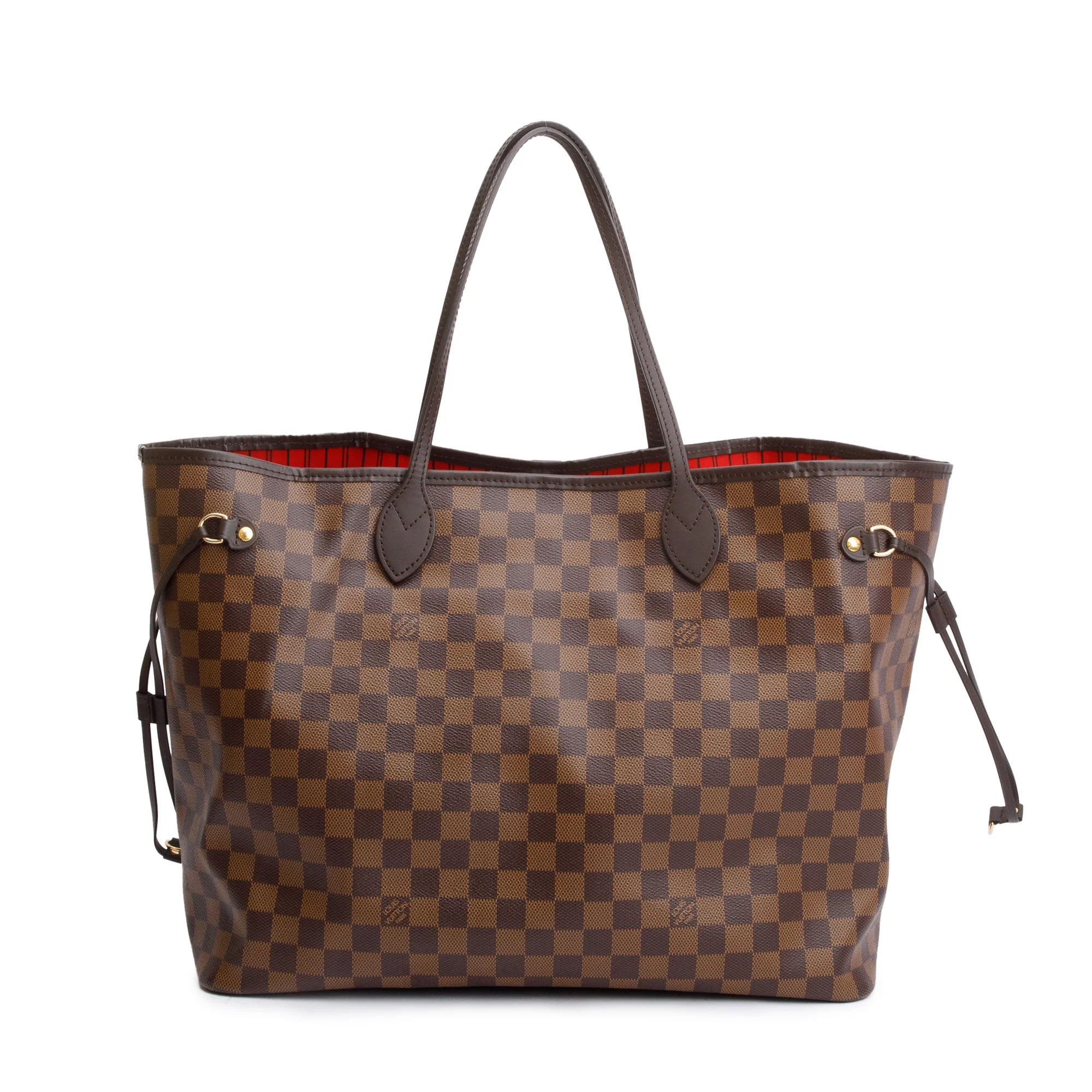 Louis Vuitton 2020 Damier Ebene Neverfull GM w/ Pouch - Image 4