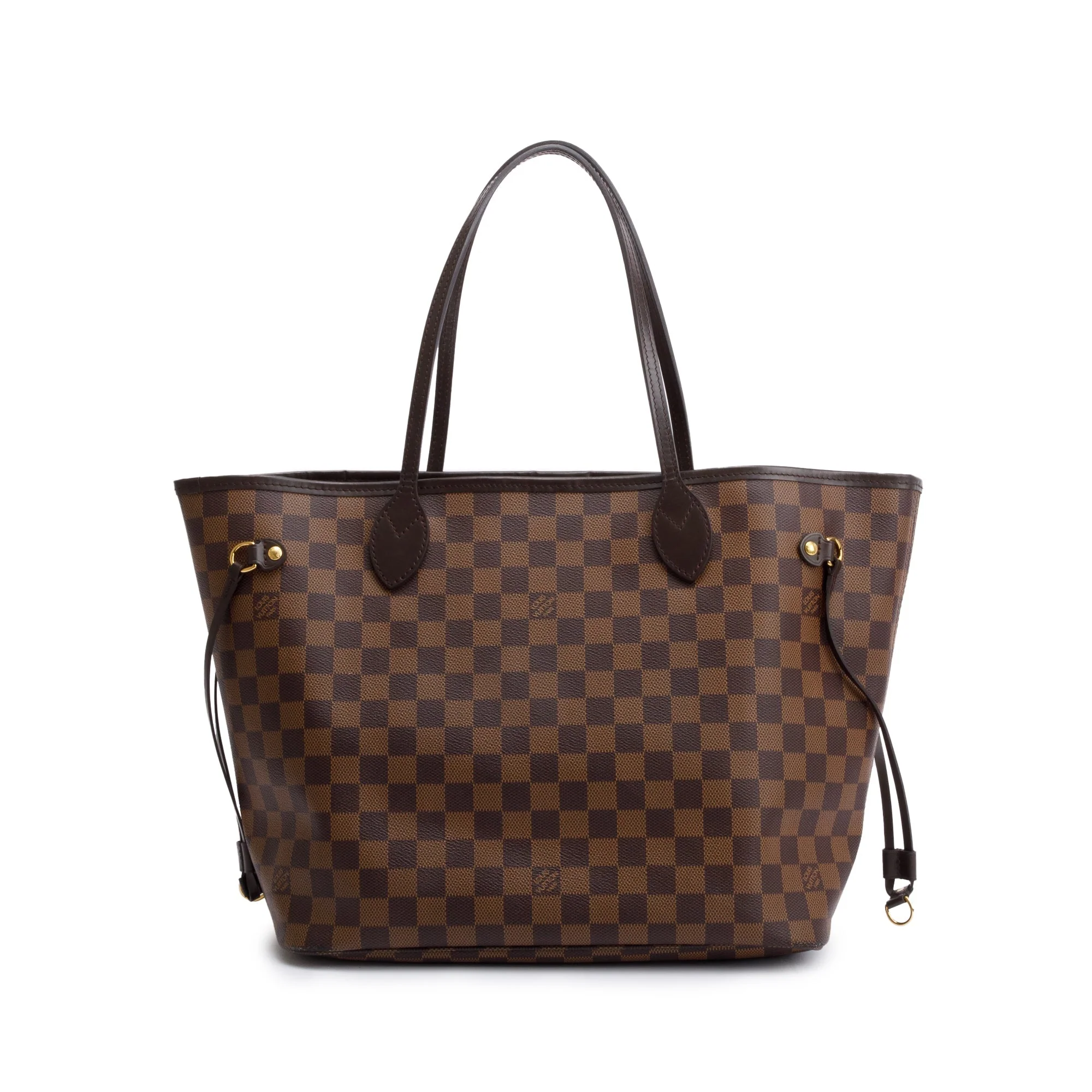 Louis Vuitton 2020 Damier Ebene Neverfull MM w/ Pouch & Box - Image 4