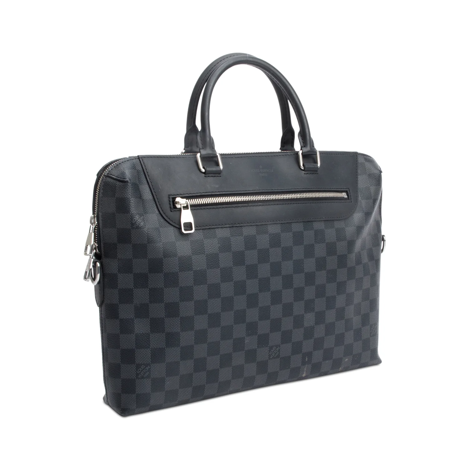 Louis Vuitton 2020 Damier Graphite Porte-Documents Jour w/ Strap - Image 4