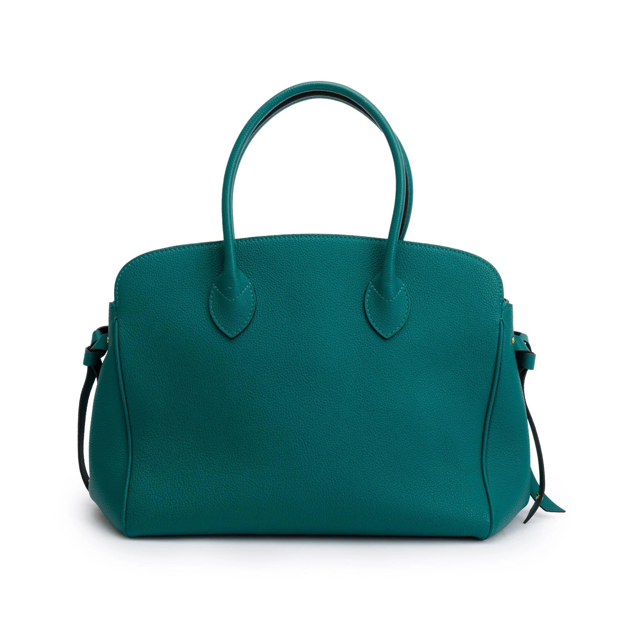 Louis Vuitton 2020 Green Veau Nuage Milla MM w/ Strap & Box - Image 6