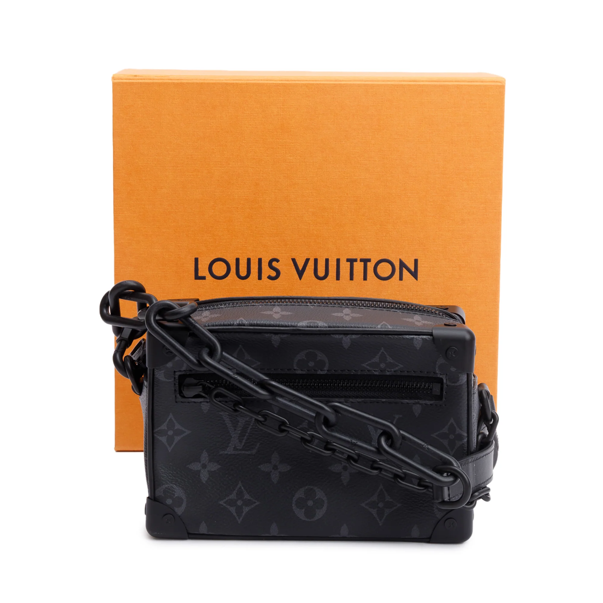 Louis Vuitton 2020 Monogram Eclipse Mini Soft Trunk Bag w/ Box - Image 2