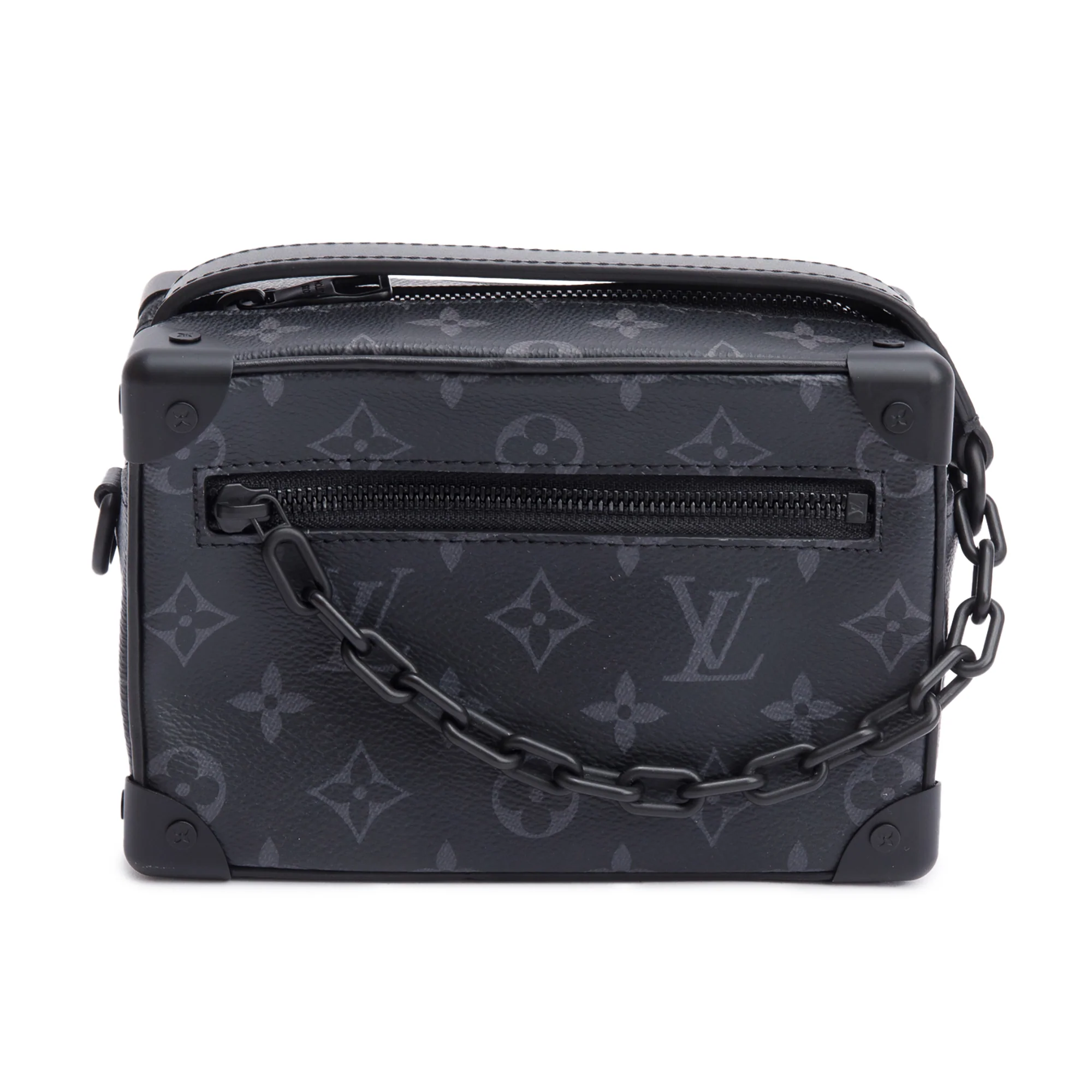Louis Vuitton 2020 Monogram Eclipse Mini Soft Trunk Bag w/ Box - Image 4