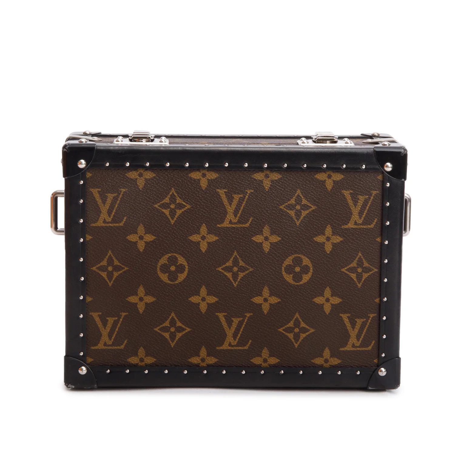 Louis Vuitton 2020 Monogram Macassar Clutch Box w/ Box, Receipt & Strap - Image 3