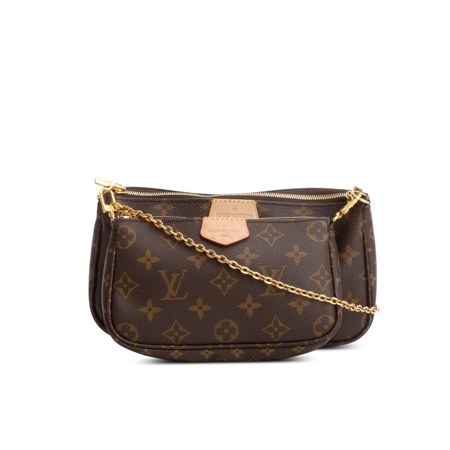 Louis Vuitton 2020 Monogram Rose Multi-Pochette Accessoires w/ Box & Receipt - Image 4