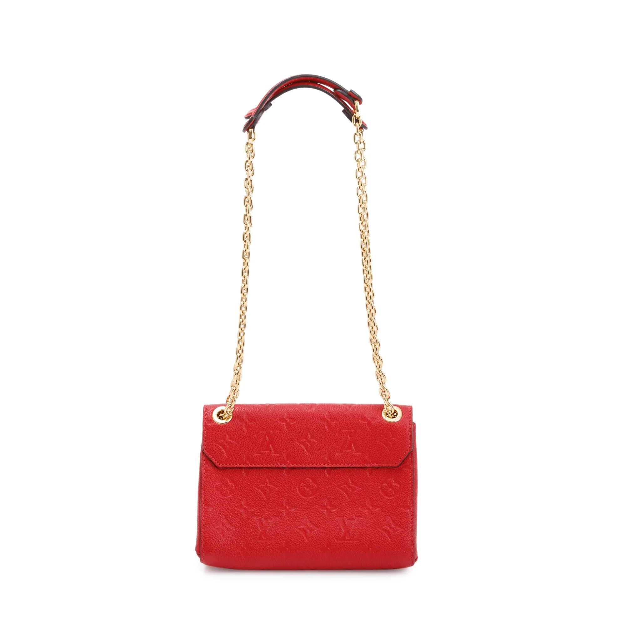 Louis Vuitton 2020 Red Monogram Empreinte Leather Vavin BB - Image 5