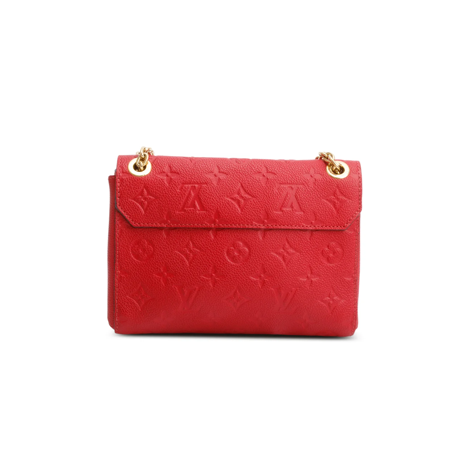 Louis Vuitton 2020 Red Monogram Empreinte Leather Vavin BB - Image 5