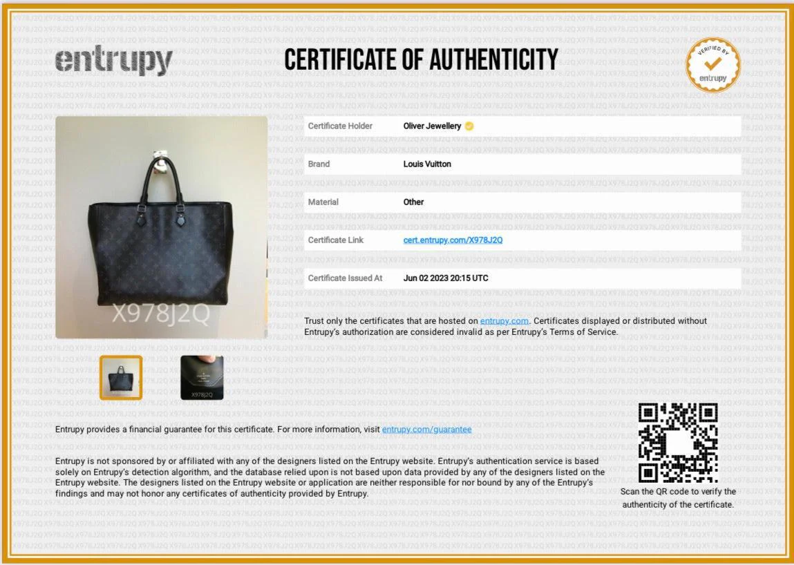 Louis Vuitton 2021 Black Monogram Eclipse Grand Sac w/ Pouch, Box & Receipt - Image 12