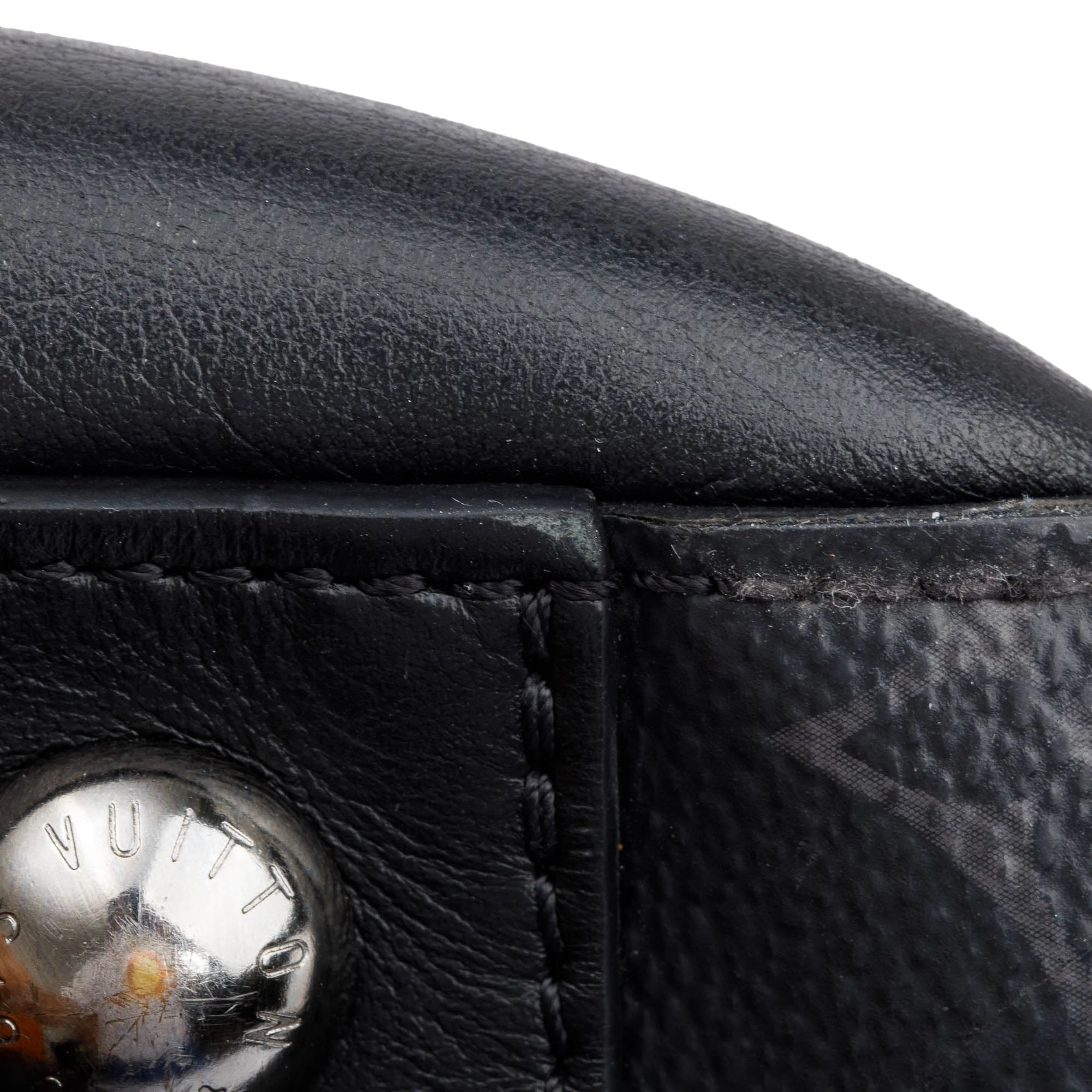 Louis Vuitton 2021 Black Monogram Eclipse Grand Sac w/ Pouch, Box & Receipt - Image 8