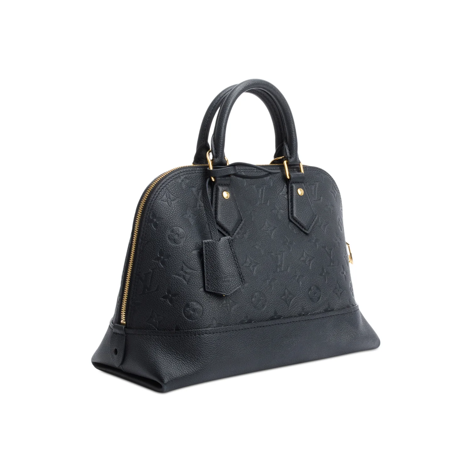 Louis Vuitton 2021 Black Monogram Empreinte Neo Alma PM w/ Strap & Receipt - Image 6