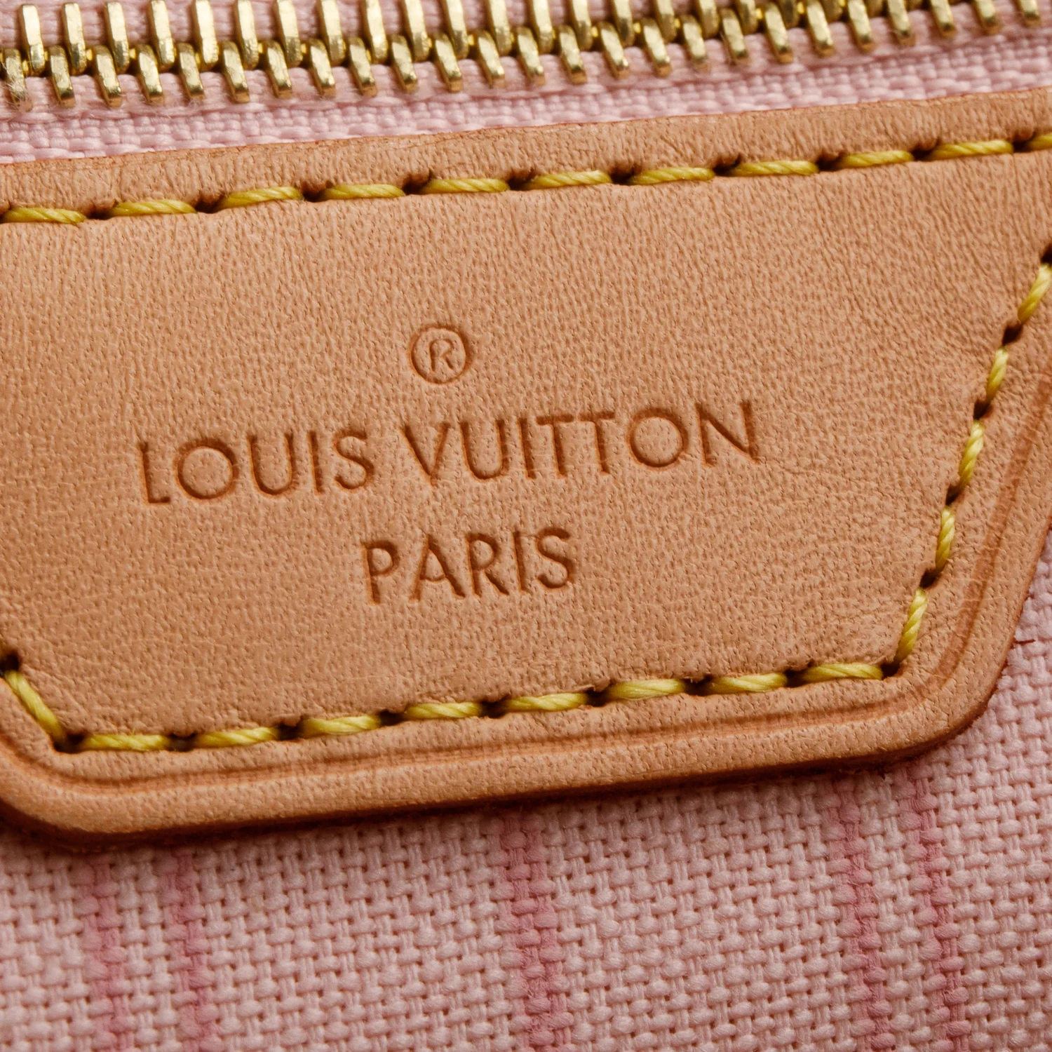 Louis Vuitton 2021 Damier Azur Neverfull MM w/ Pouch, Box & Receipt - Image 10