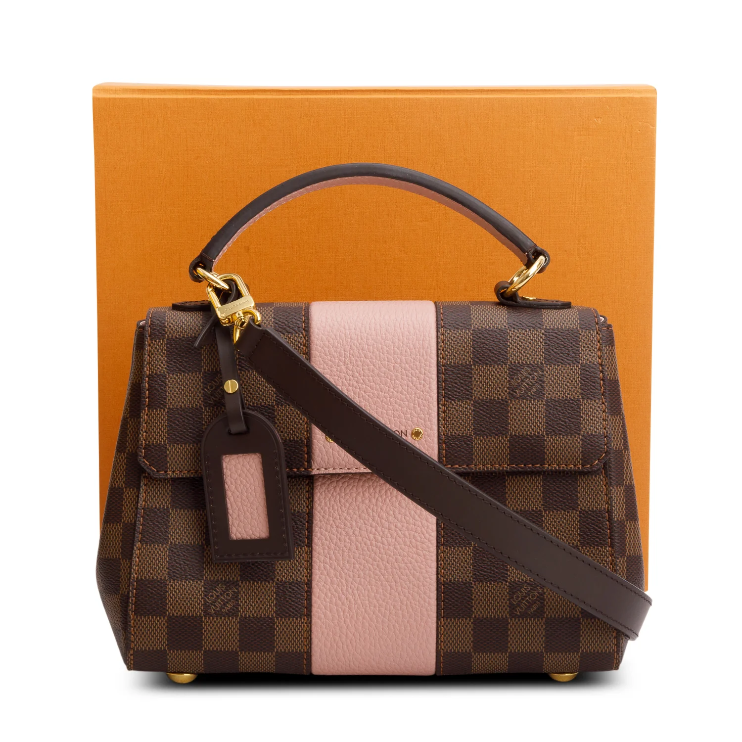 Louis Vuitton 2021 Damier Ebene Bond Street BB w/ Box & Strap - Image 3