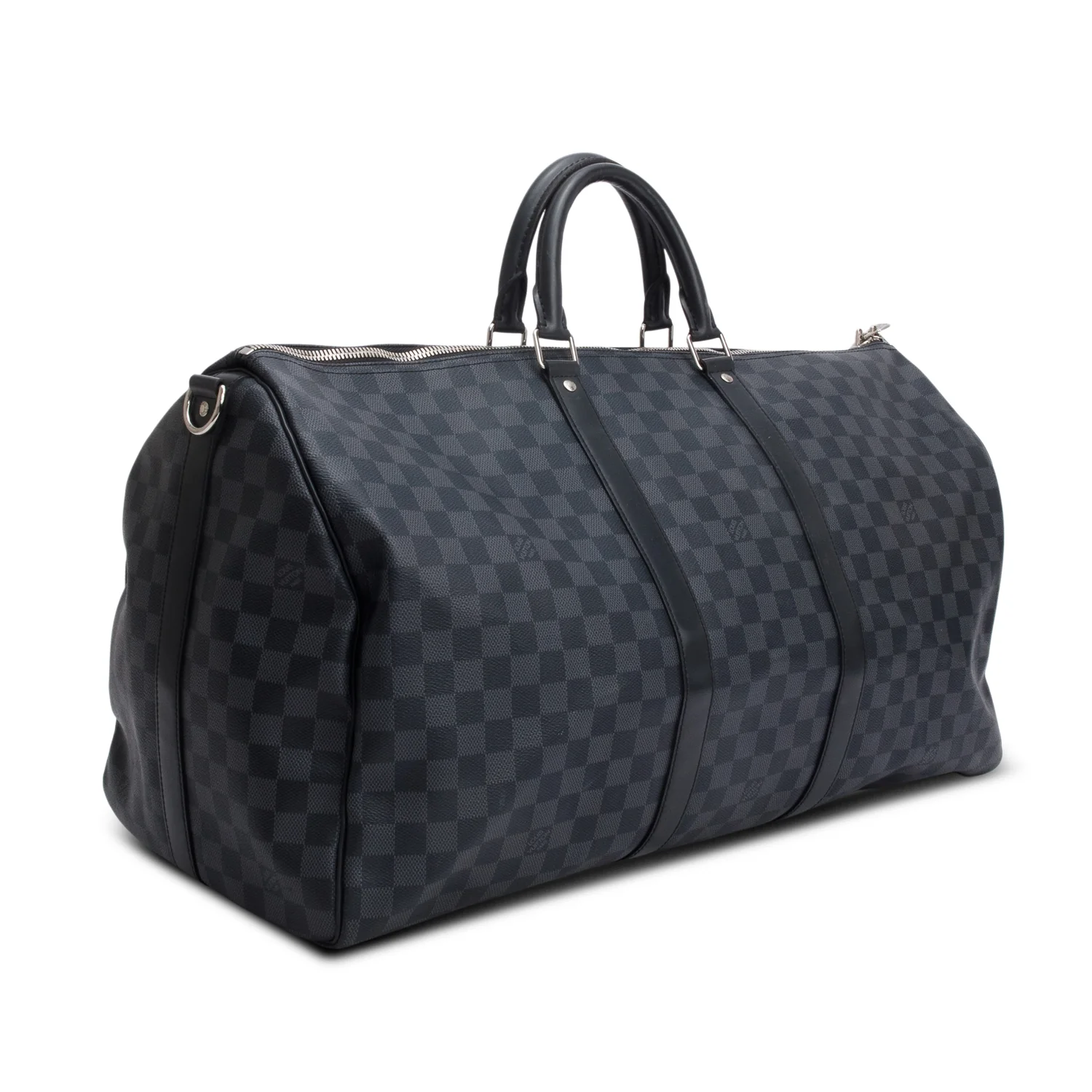 Louis Vuitton 2021 Damier Graphite Keepall 55 - Image 2