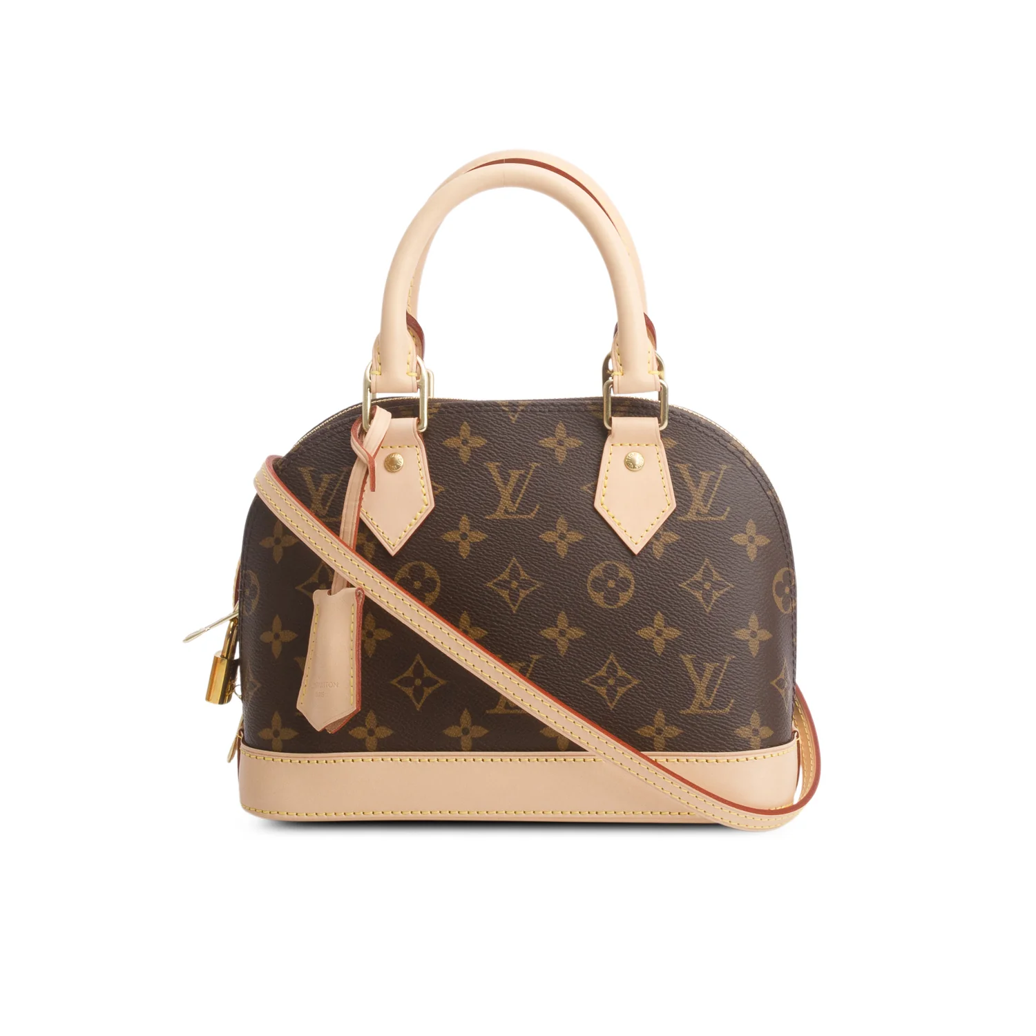 Louis Vuitton 2021 Monogram Alma BB w/ Box & Strap