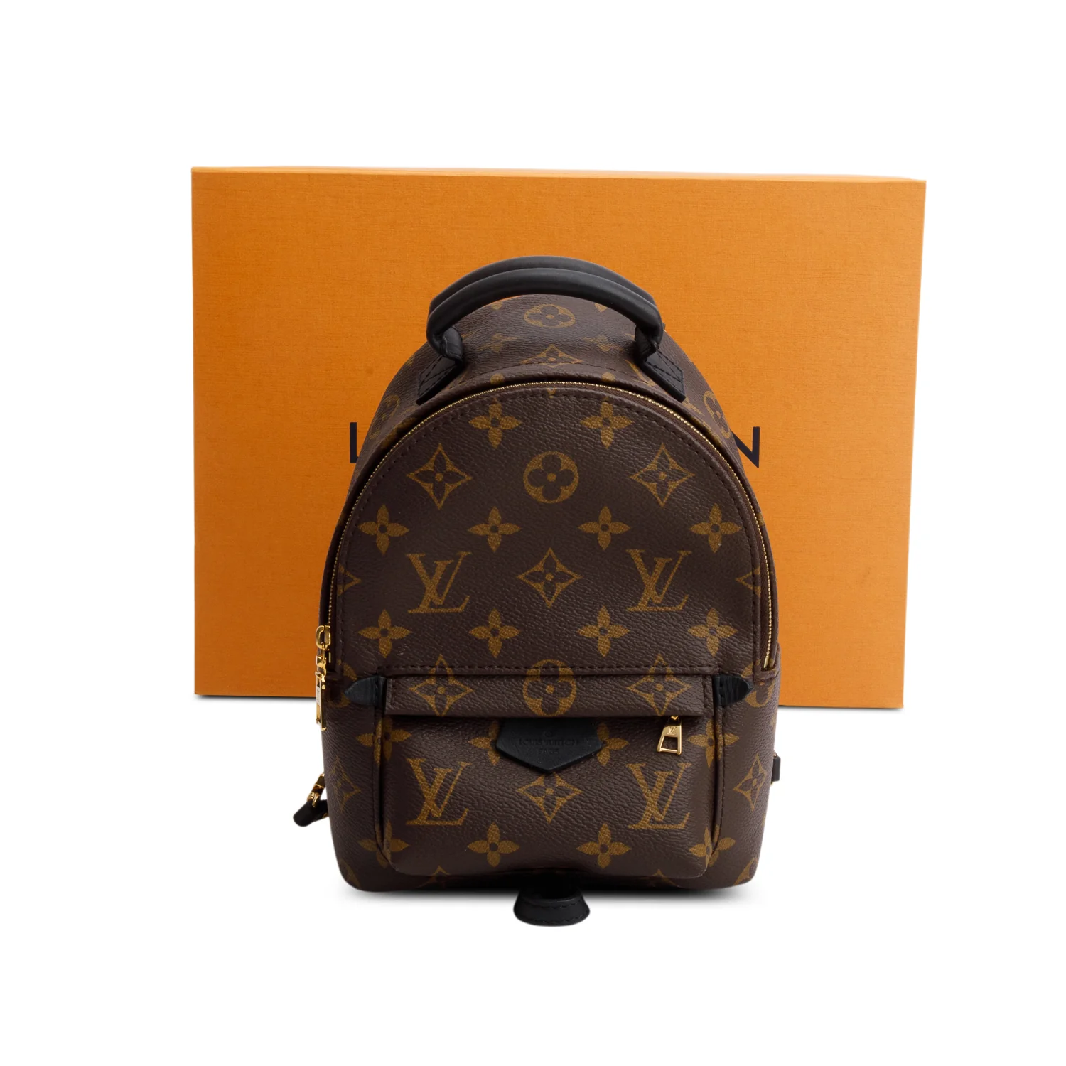 Louis Vuitton 2021 Monogram Palm Springs Mini Backpack w/ Box - Image 3