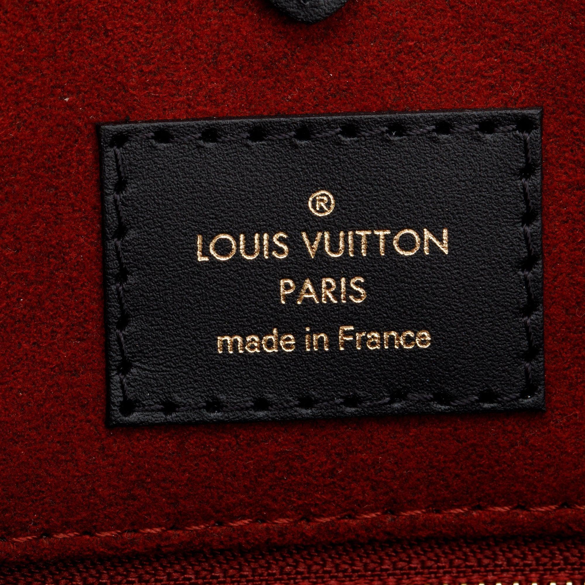 Louis Vuitton 2022 Bicolor Monogram Empreinte Leather OnTheGo MM w/ Box - Image 10