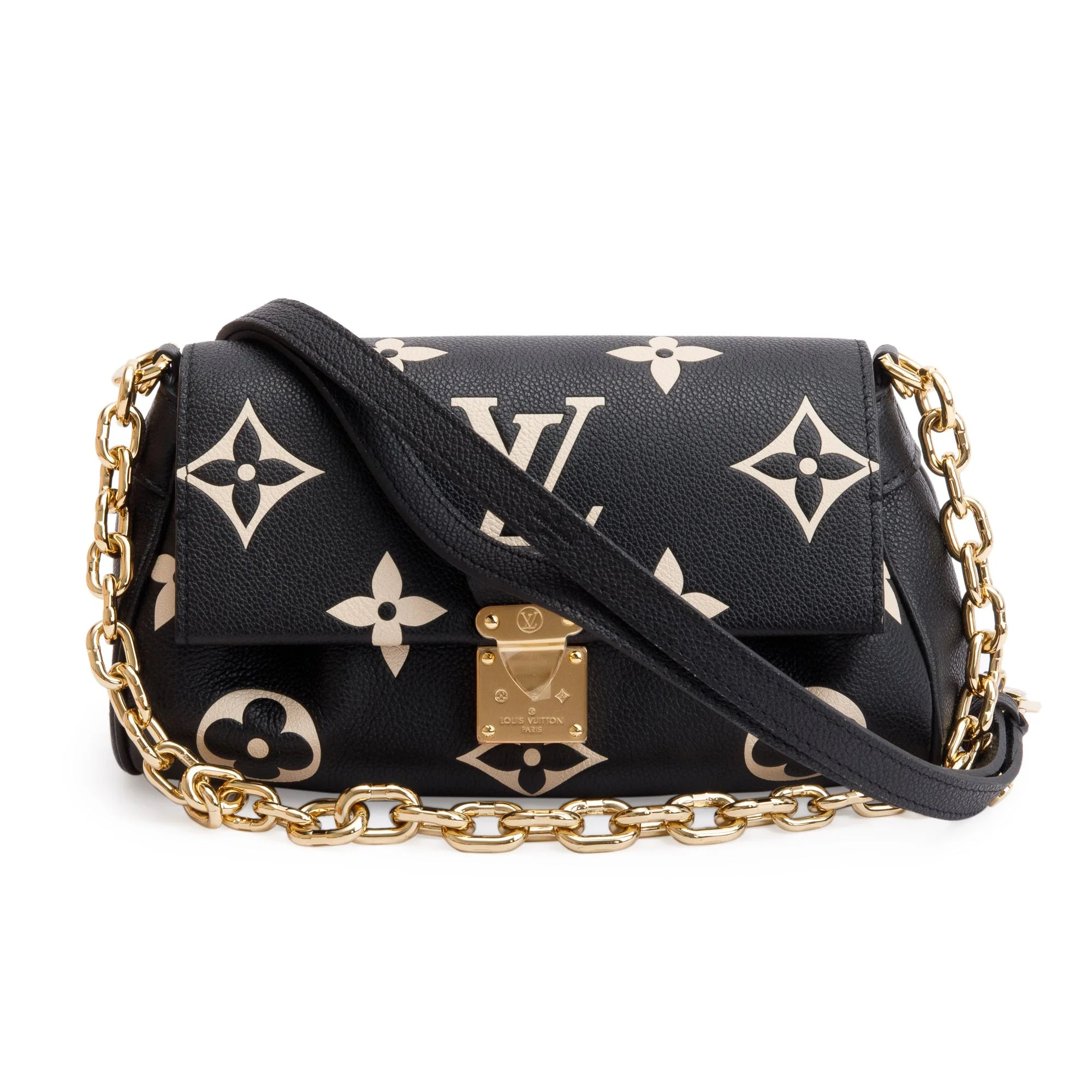 Louis Vuitton 2022 Bicolour Monogram Giant Empreinte Favorite w/ Box
