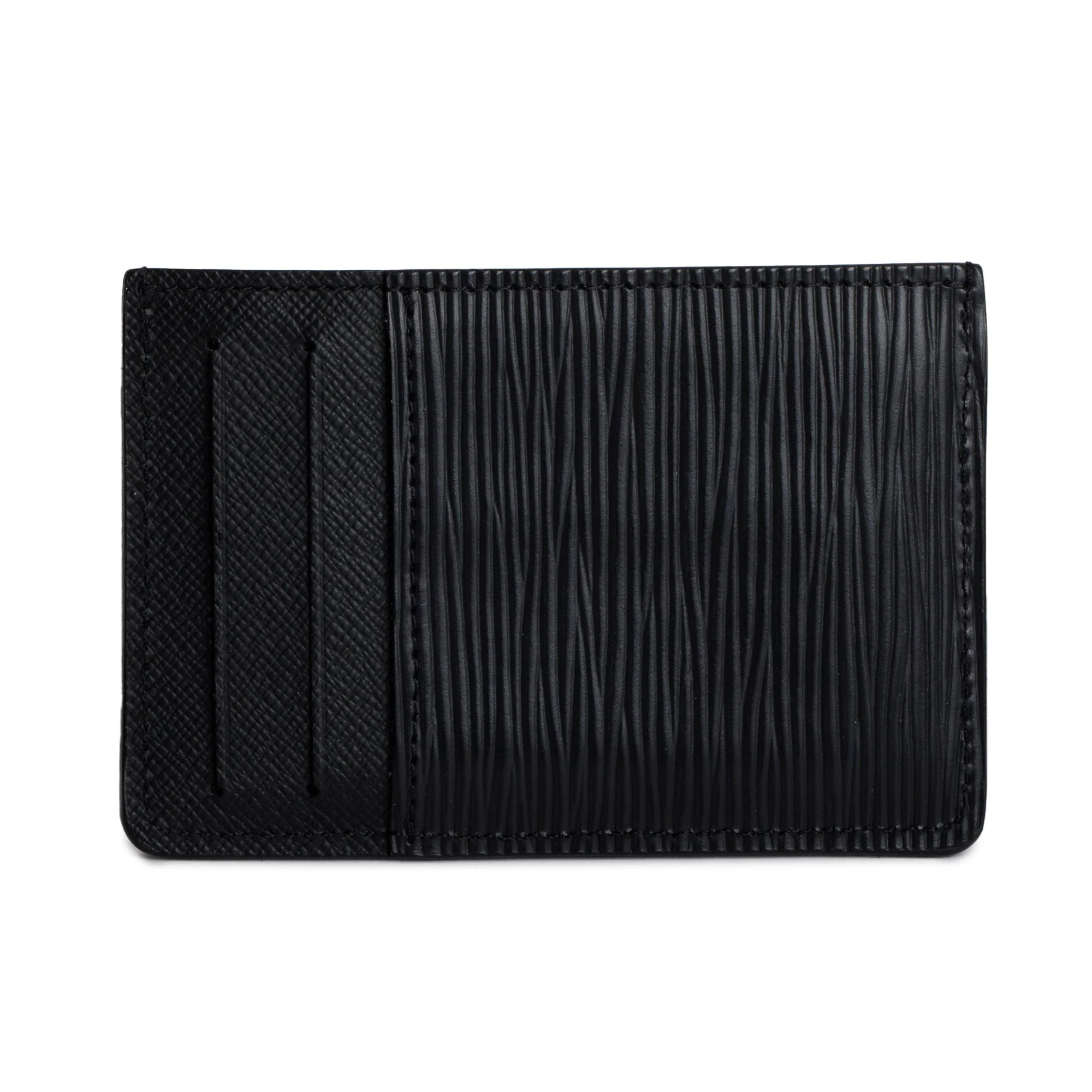 Louis Vuitton 2022 Black Epi Leather Neo Card Holder - Image 3