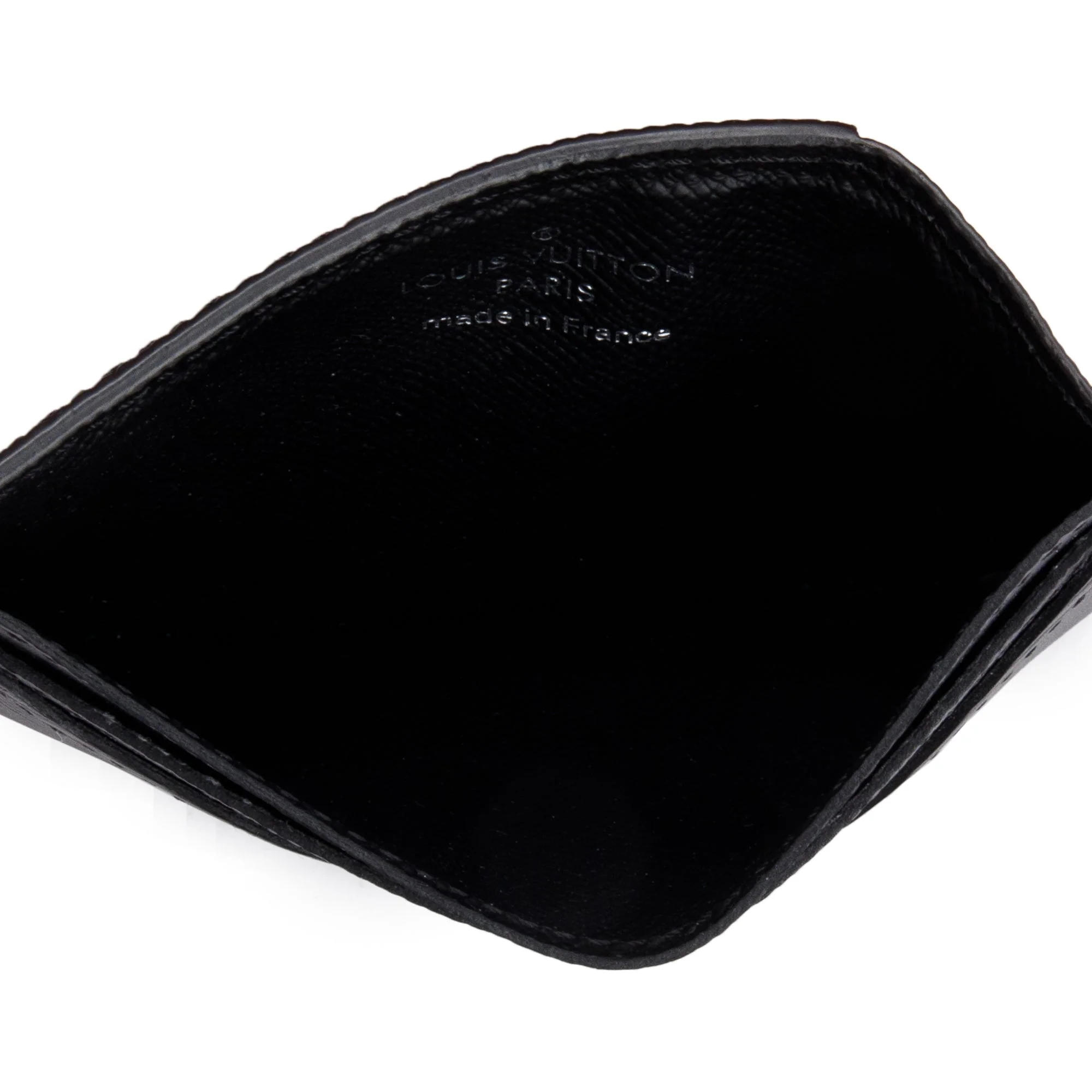 Louis Vuitton 2022 Black Epi Leather Neo Card Holder - Image 5