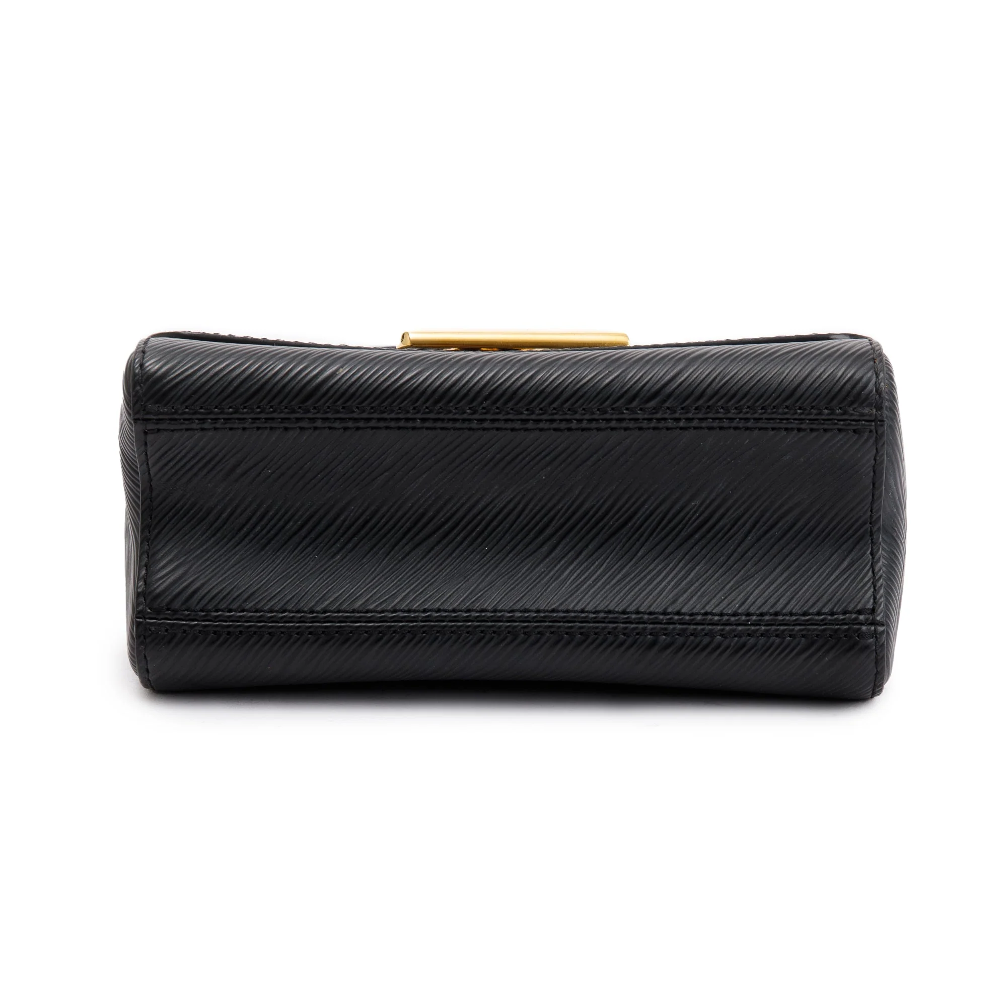 Louis Vuitton 2022 Black Epi Leather Twist PM Shoulder Bag - Image 6