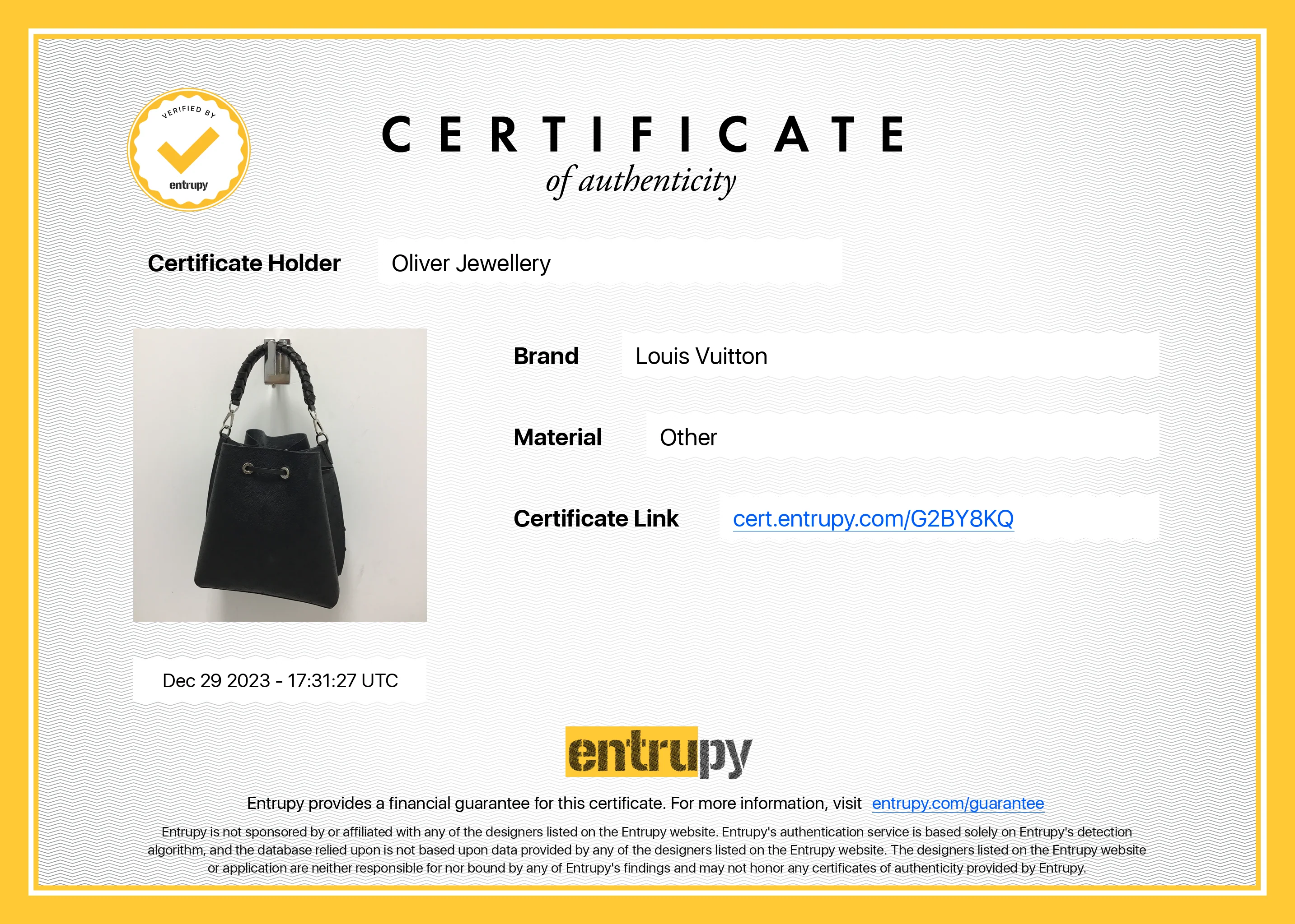 Louis Vuitton 2022 Black Monogram Mahina Muria Bag w/ Strap - Image 9