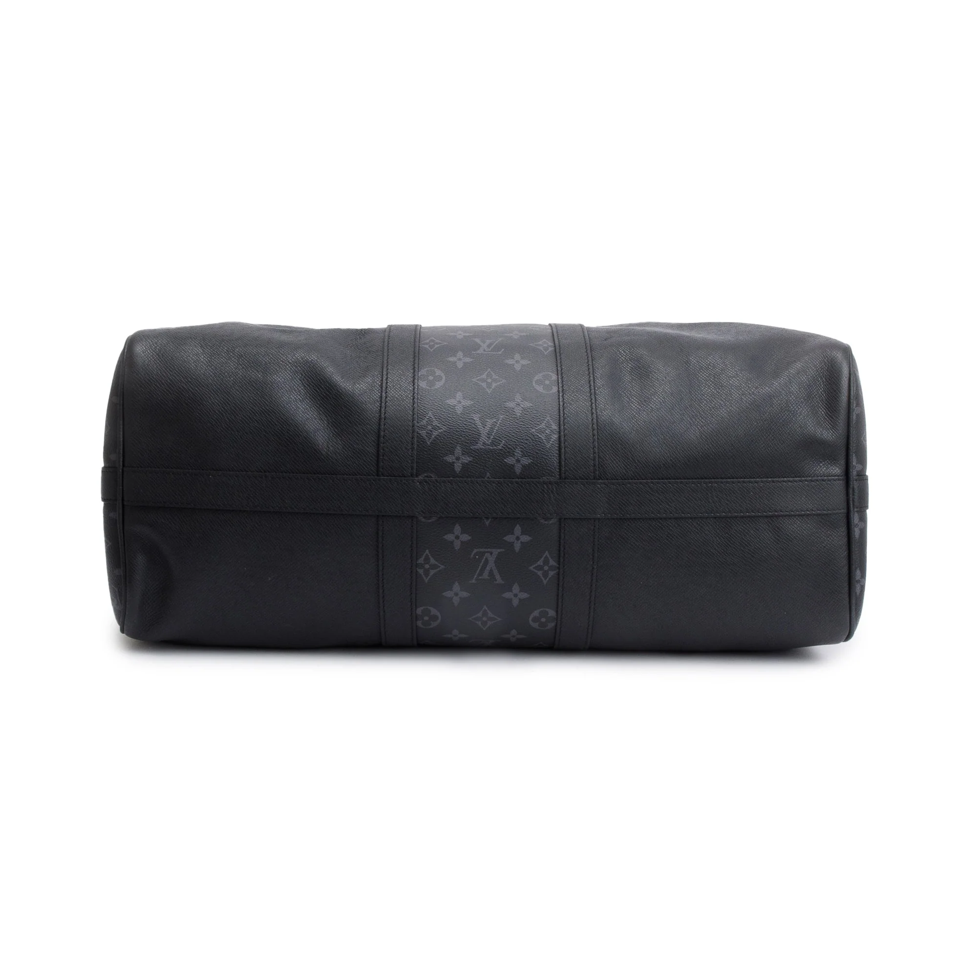 Louis Vuitton 2022 Black Taigarama Keepall Bandouliere 50 - Image 6