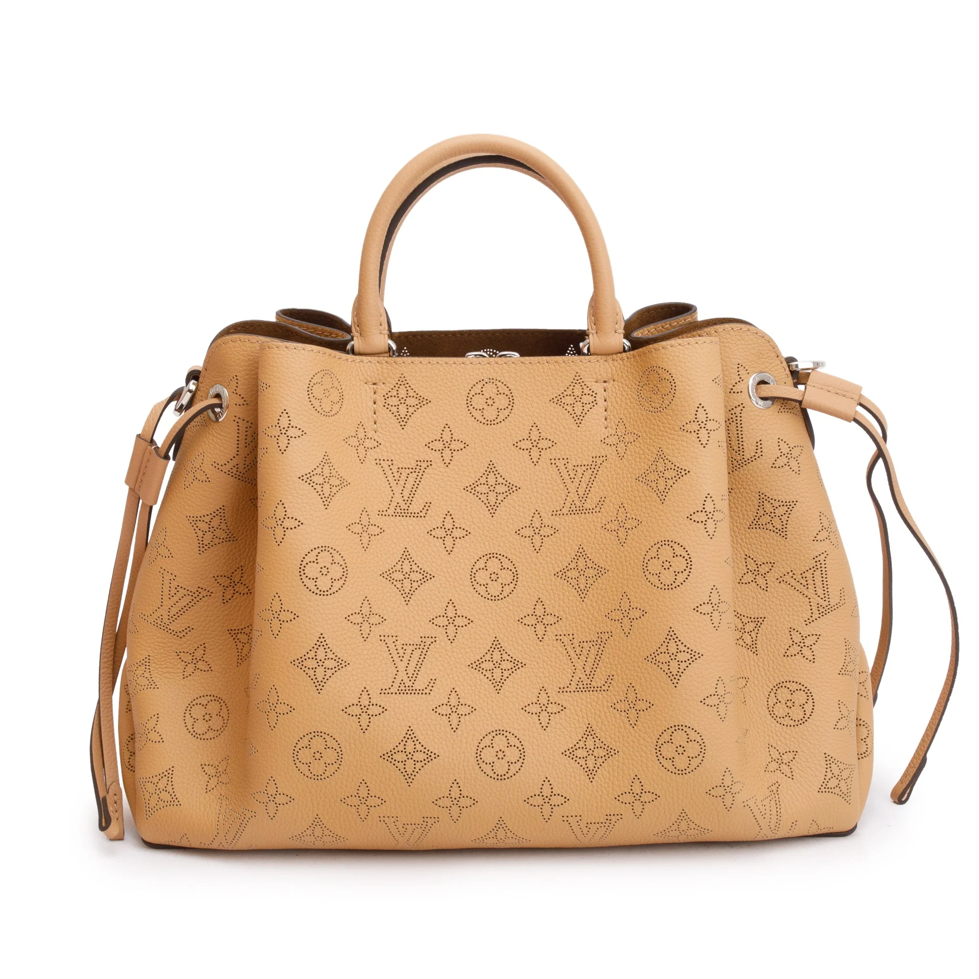 Louis Vuitton 2022 Brown Monogram Mahina Bella Tote w/ Straps & Box - Image 6