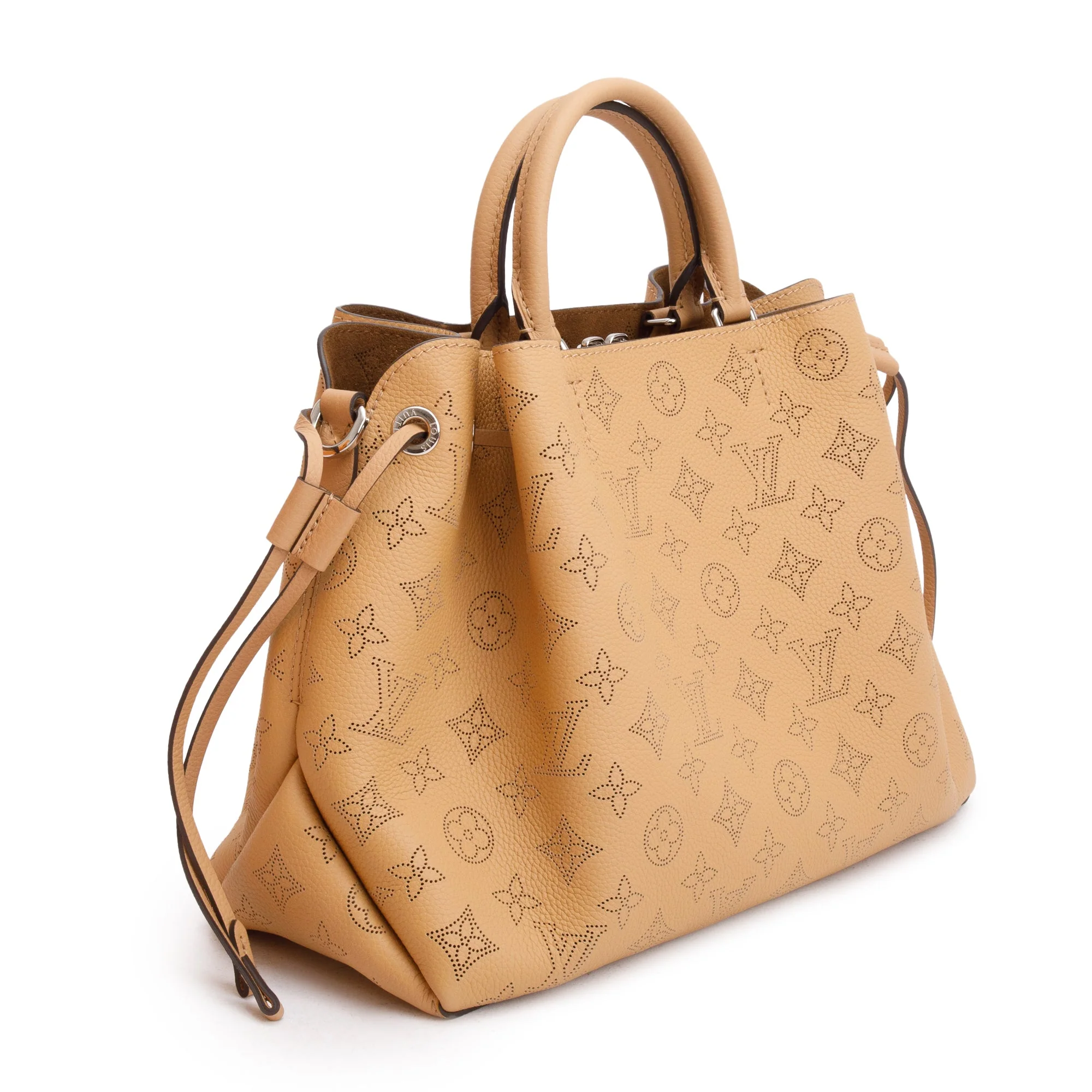 Louis Vuitton 2022 Brown Monogram Mahina Bella Tote w/ Straps & Box - Image 7