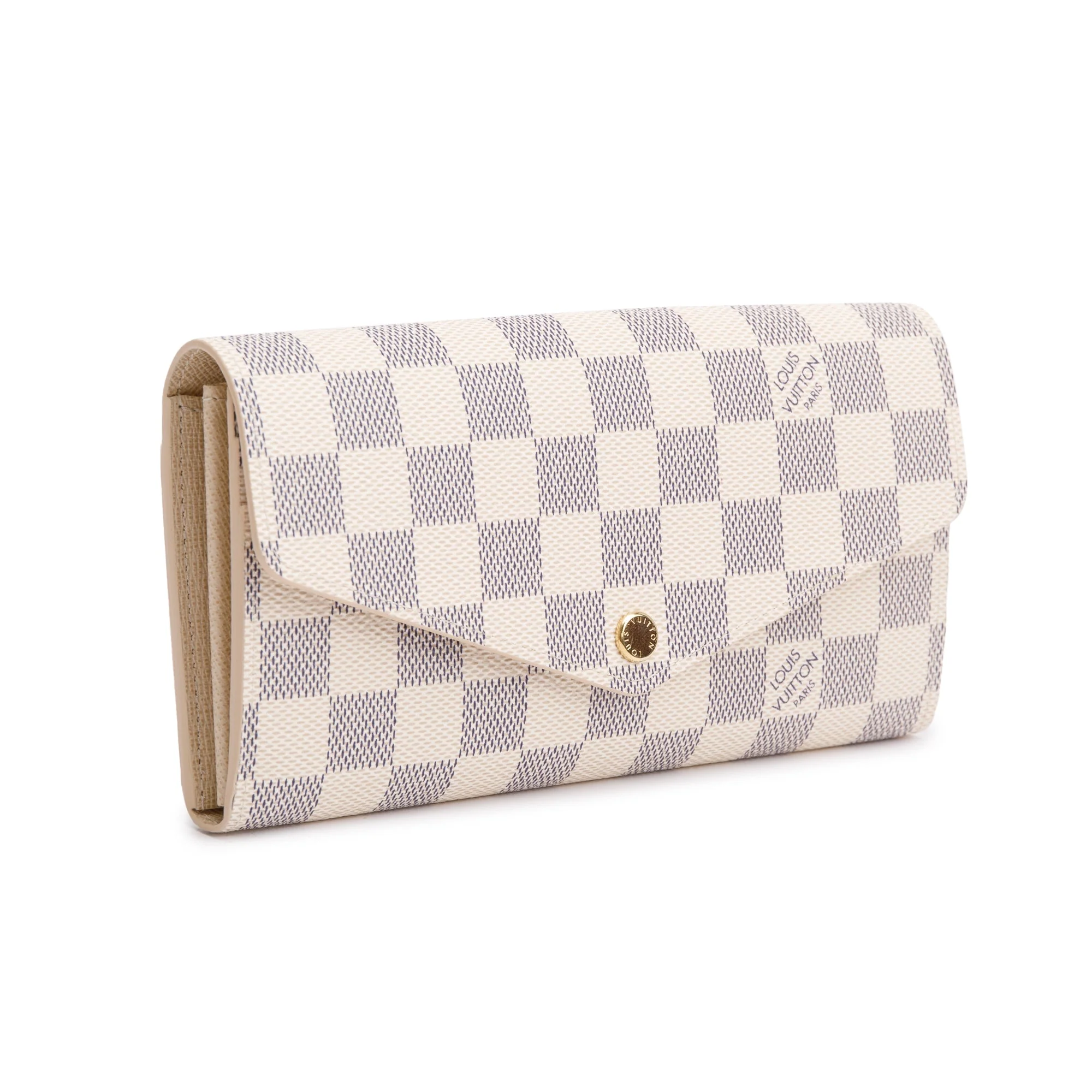 Louis Vuitton 2022 Damier Azur Sarah Wallet w/ Box - Image 3