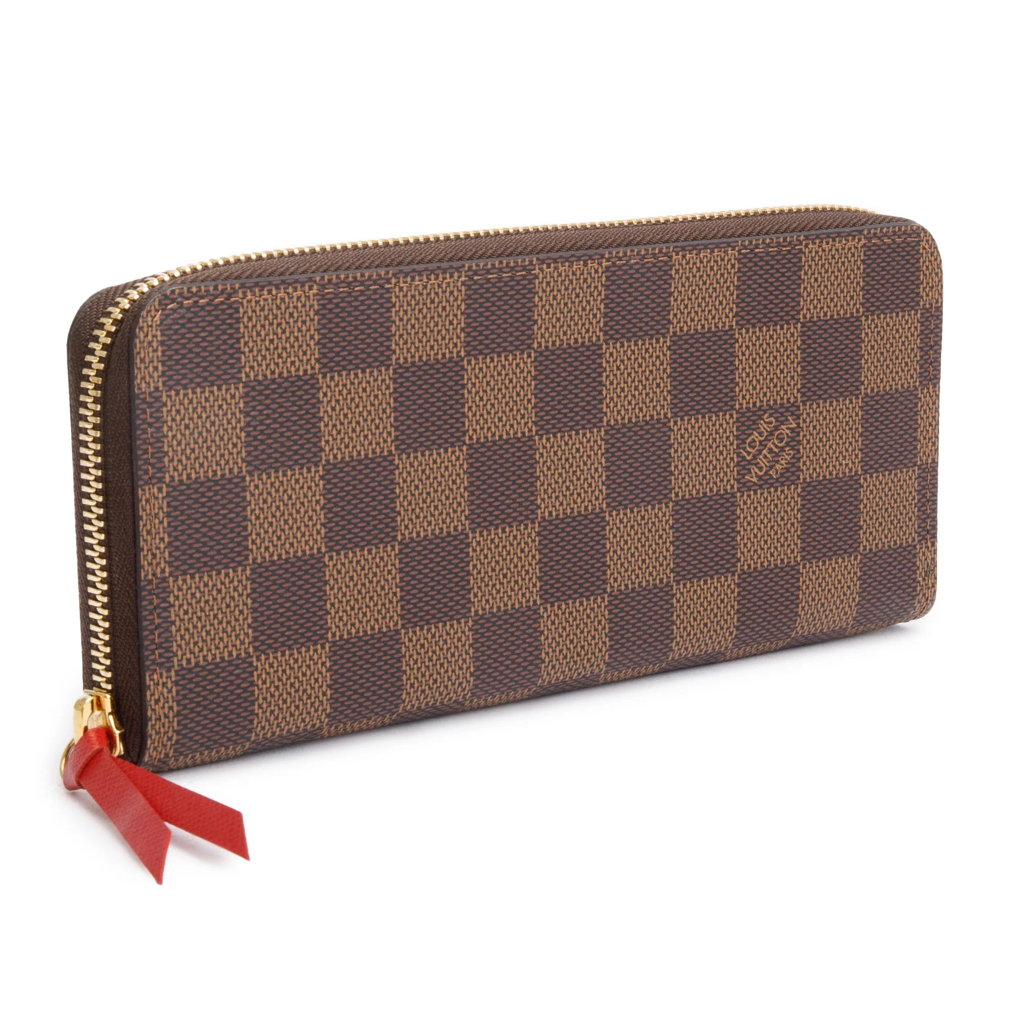 Louis Vuitton 2022 Damier Ebene Clemence Wallet w/ Box - Image 3