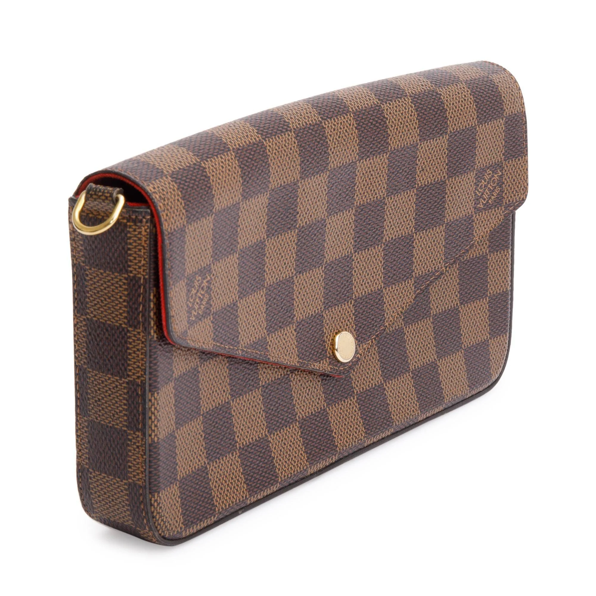 Louis Vuitton 2022 Damier Ebene Felicie Pochette w/ Inserts - Image 5
