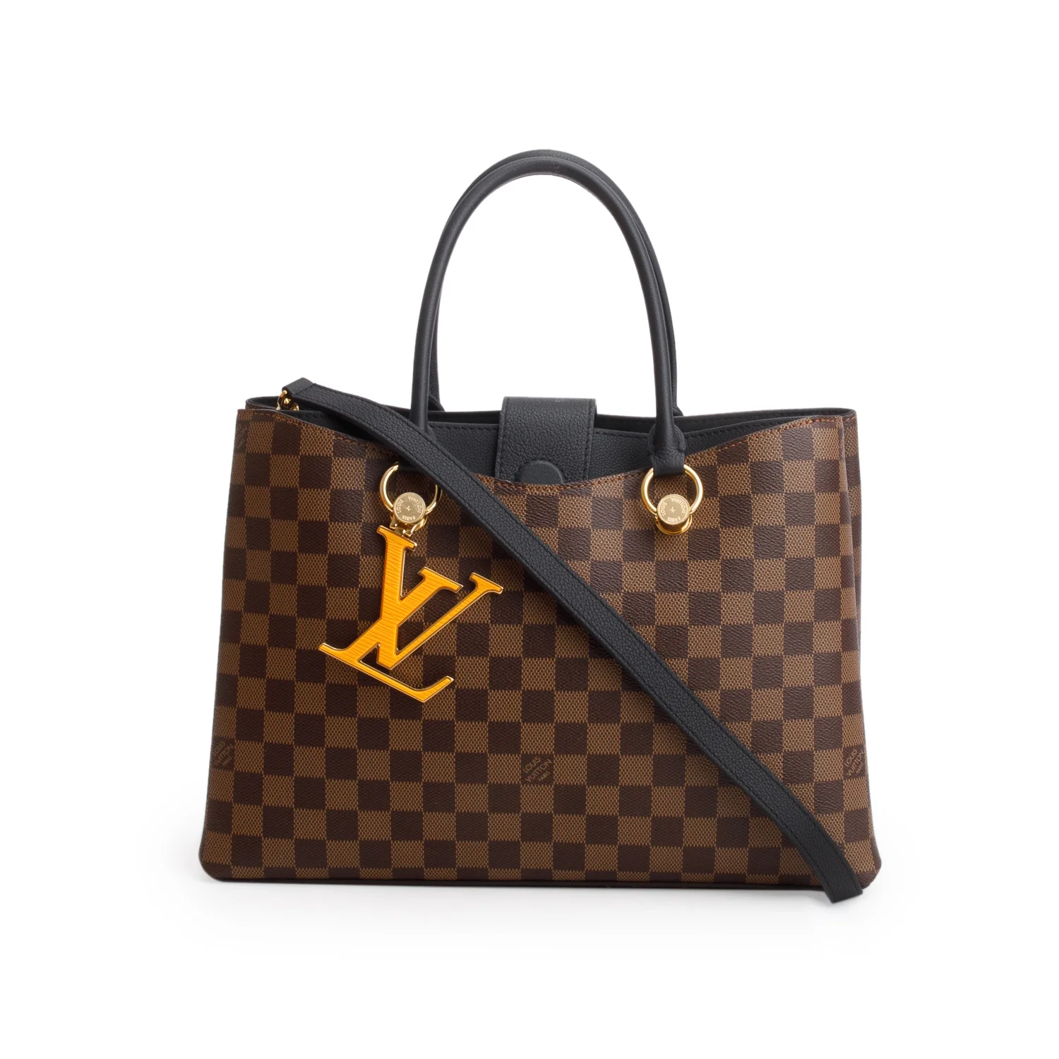 Louis Vuitton 2022 Damier Ebene LV Riverside w/ Box, Strap & Receipt