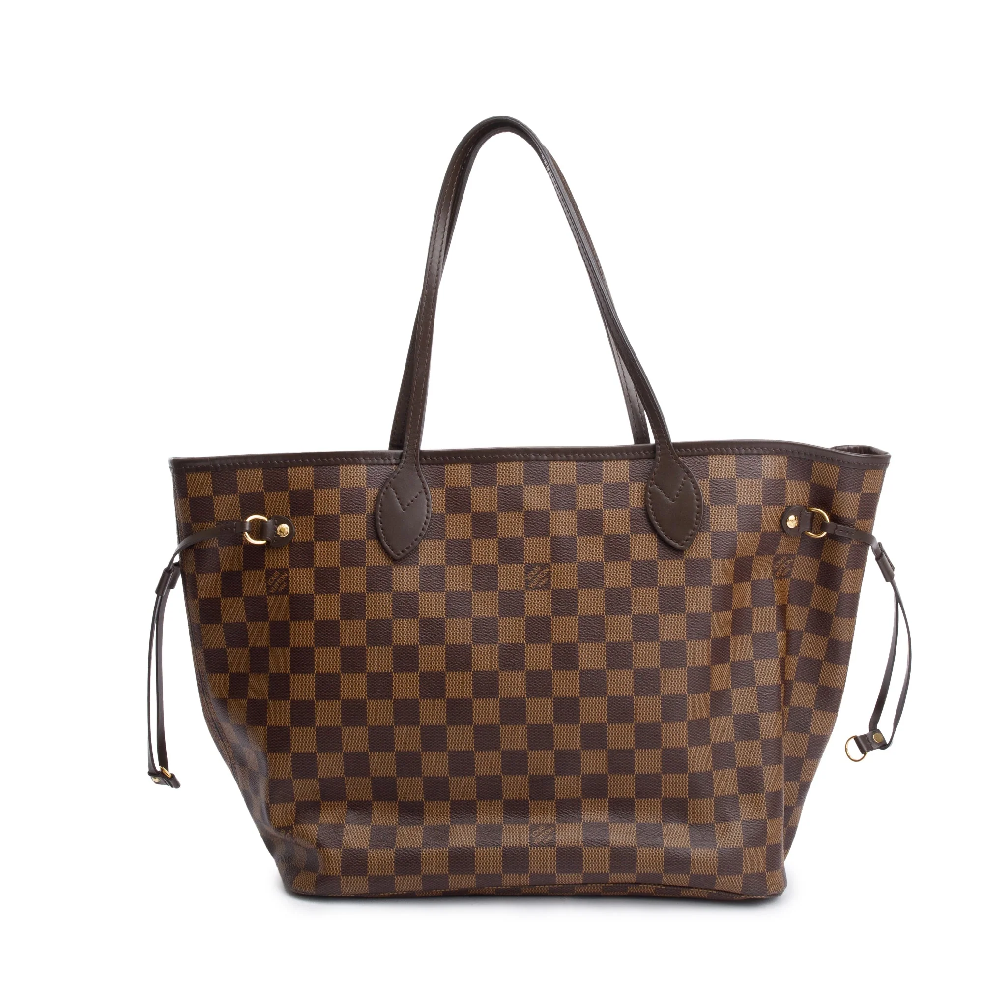 Louis Vuitton 2022 Damier Ebene Neverfull MM w/ Pouch - Image 5