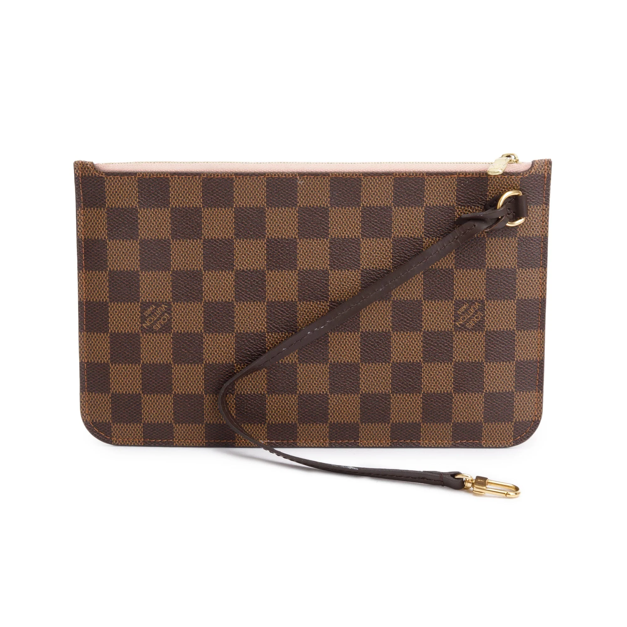 Louis Vuitton 2022 Damier Ebene Neverfull Pochette - Image 3