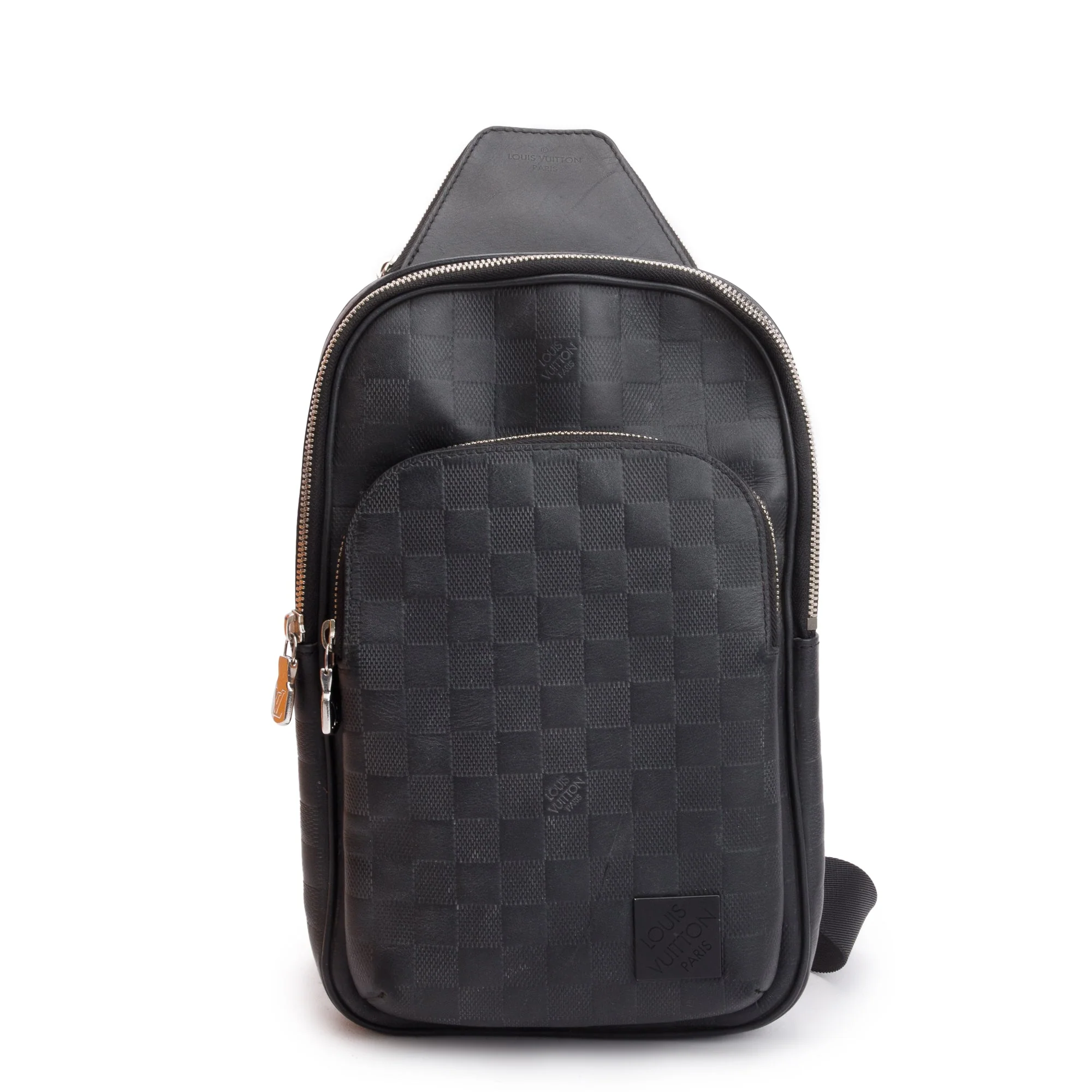 Louis Vuitton 2022 Damier Infini Leather Avenue Sling Bag w/ Box