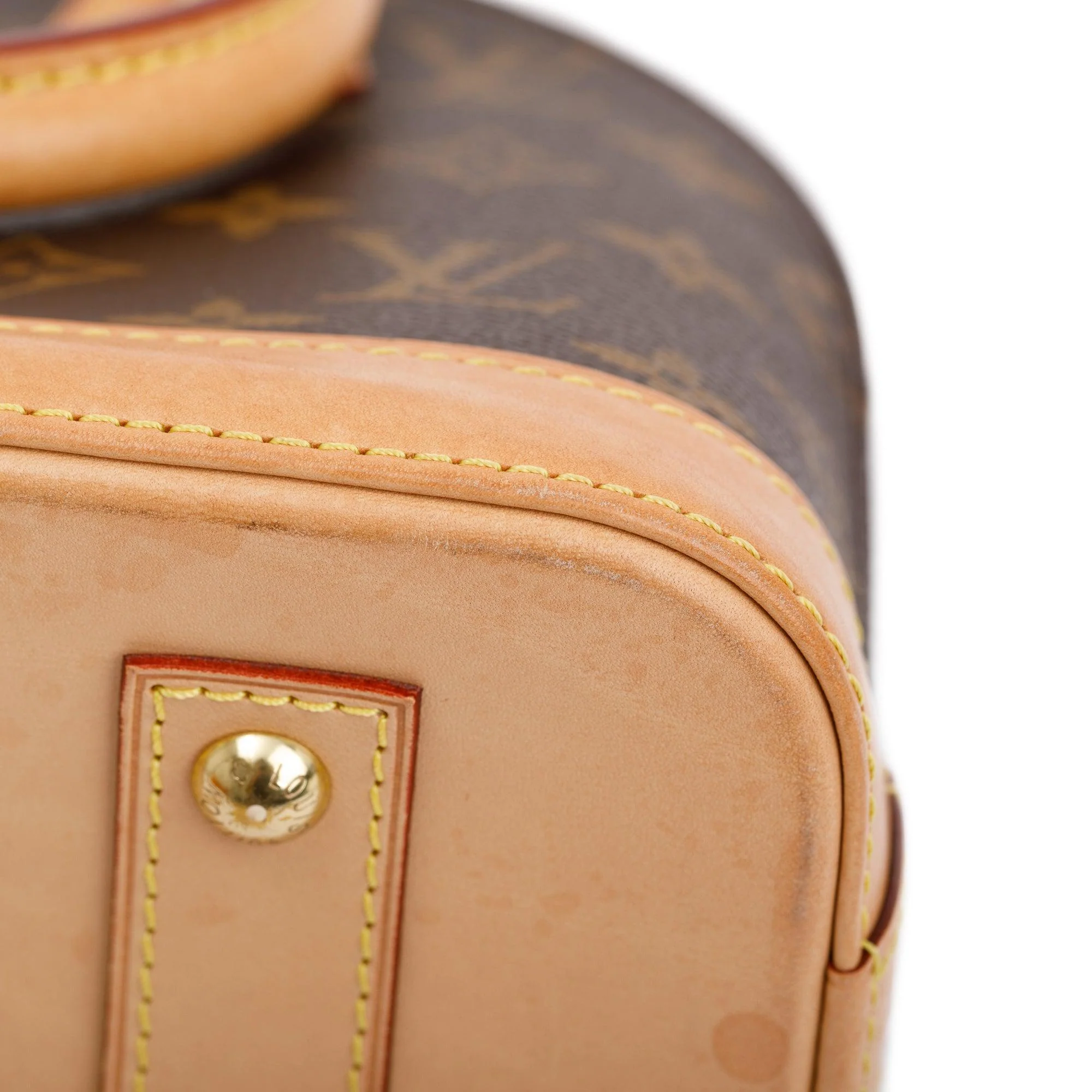 Louis Vuitton 2022 Monogram Alma BB w/ Strap, Box & Receipt - Image 10