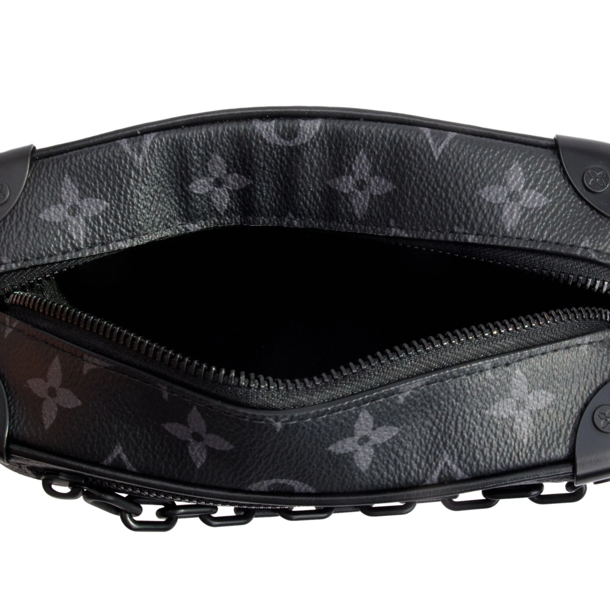 Louis Vuitton 2022 Monogram Eclipse Mini Soft Trunk Bag w/ Box - Image 9