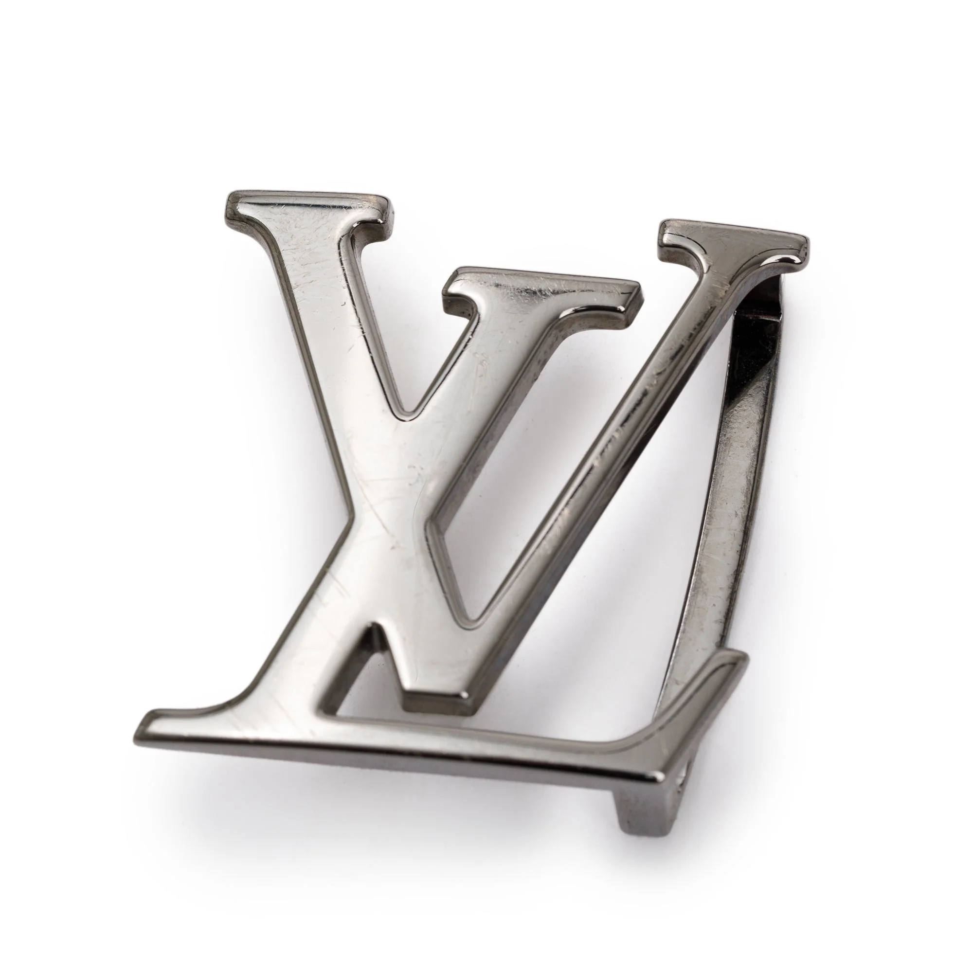 Louis Vuitton 2022 Monogram Eclipse Reverse Canvas & Black Leather LV Initials 40 MM Reversible Belt 85 34 - Image 6