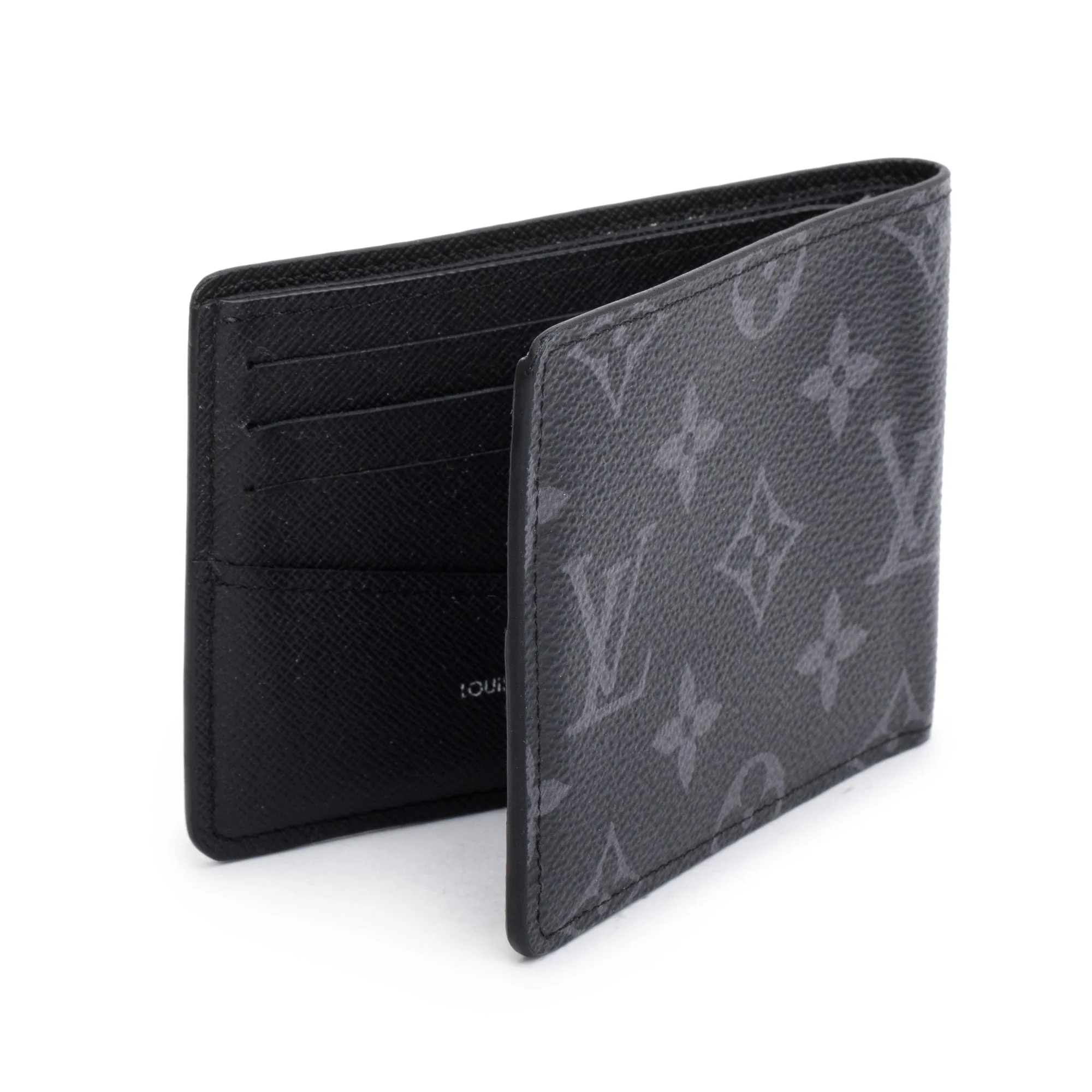 Louis Vuitton 2022 Monogram Eclipse Slender Wallet - Image 4