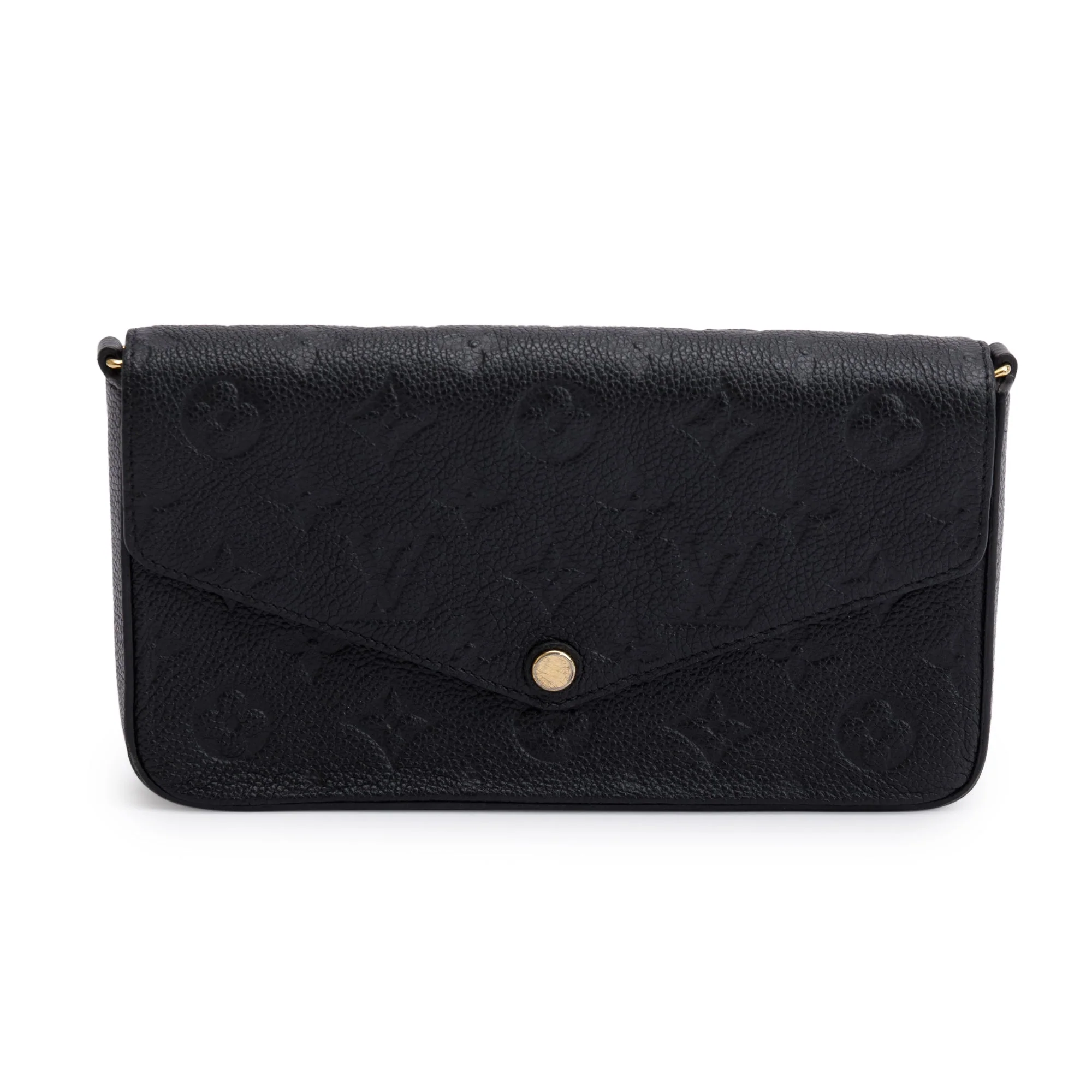 Louis Vuitton 2022 Monogram Empreinte Leather Felicie Pochette w/ Inserts, Box & Receipt - Image 5
