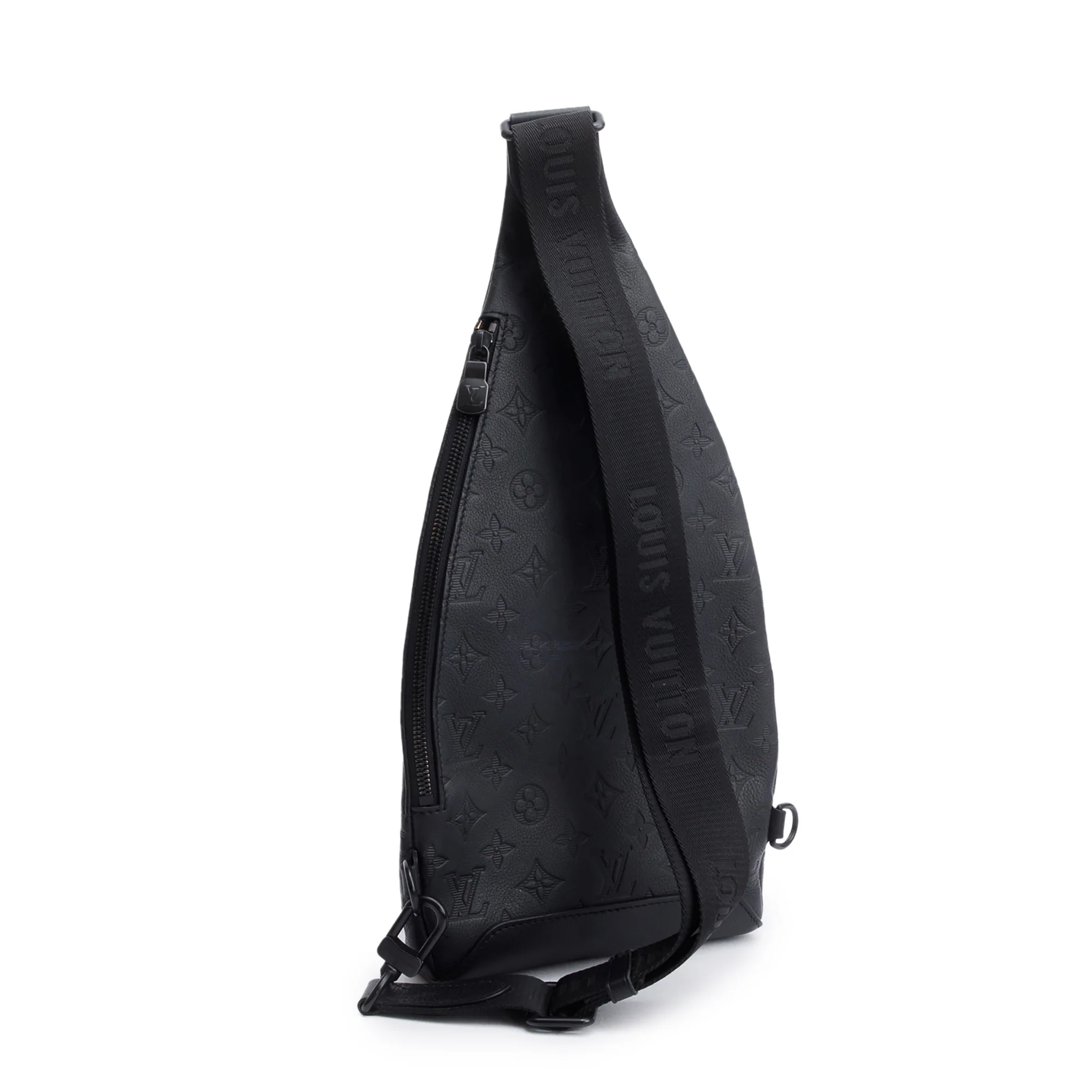Louis Vuitton 2022 Monogram Empreinte Shadow Duo SlingBag - Image 4