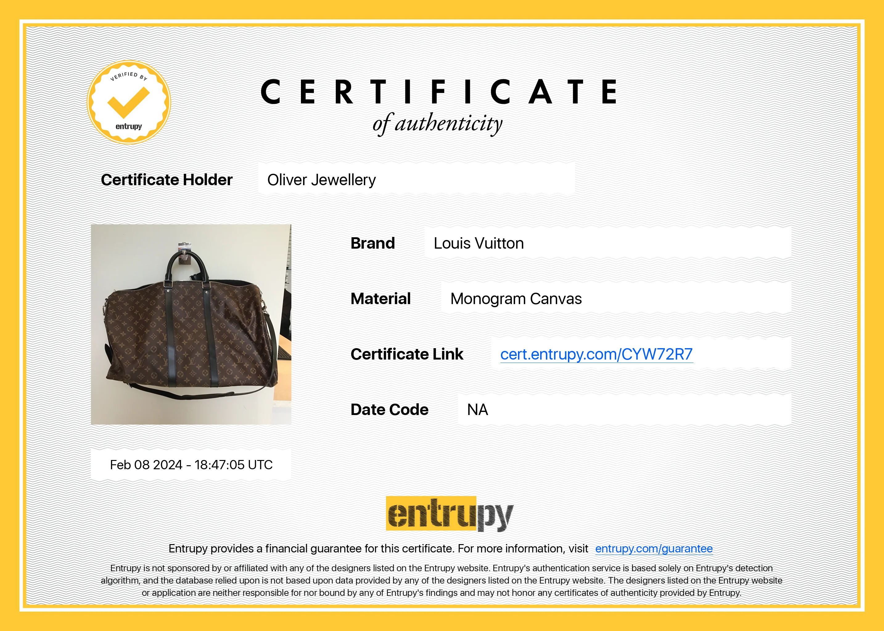 Louis Vuitton 2022 Monogram Macassar Keepall Bandouliere 55 w/ Strap - Image 9