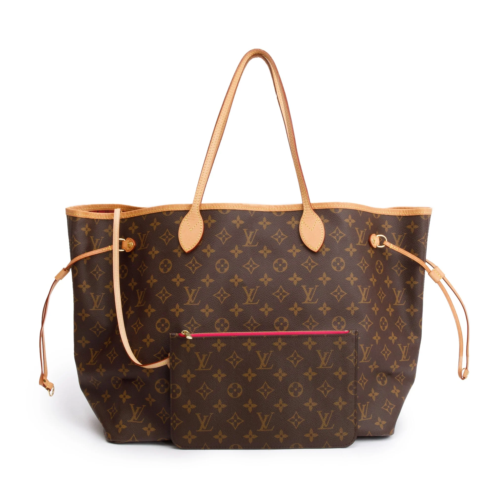 Louis Vuitton 2022 Monogram Neverfull GM w/ Box & Pouch - Image 3