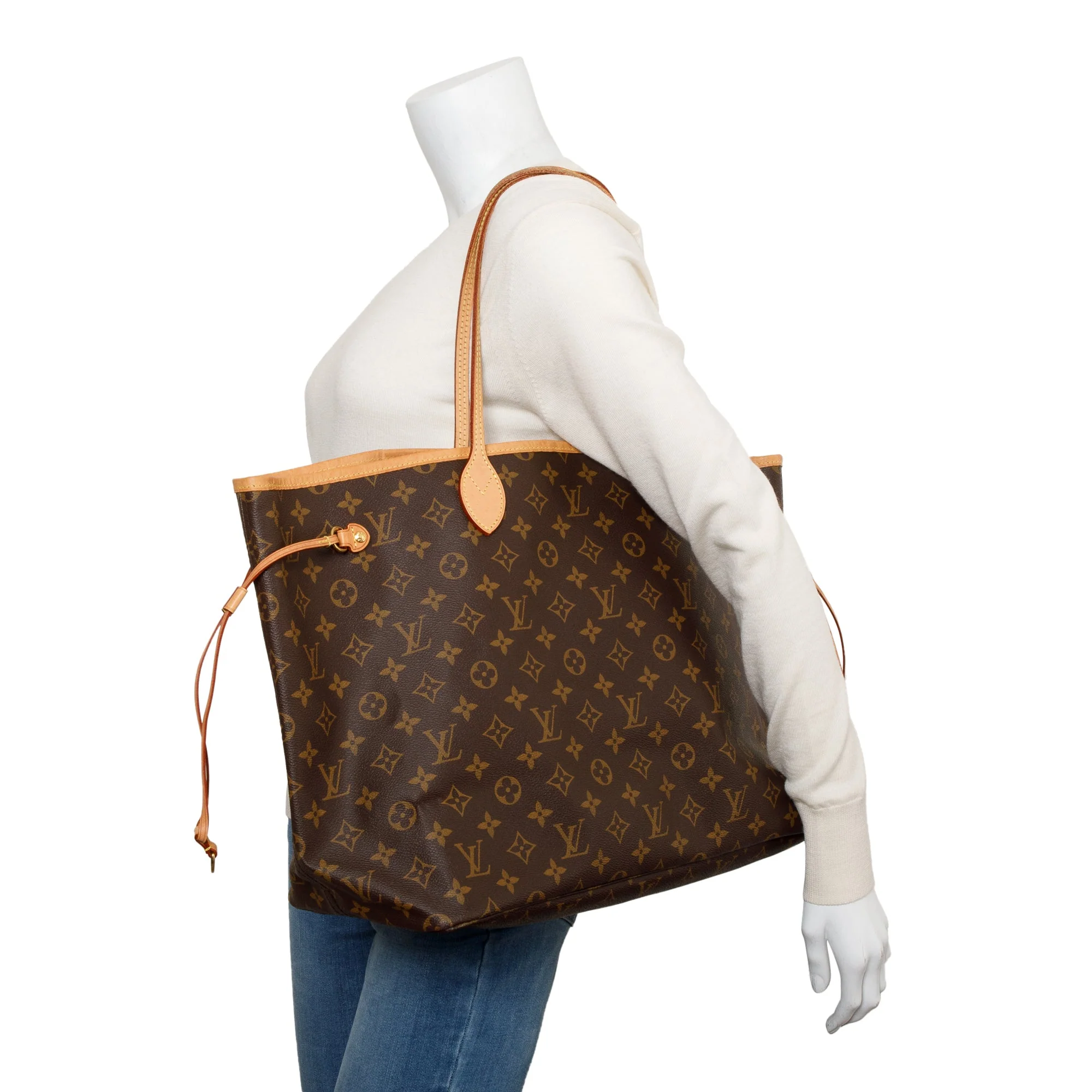Louis Vuitton 2022 Monogram Neverfull GM w/ Box & Pouch - Image 9