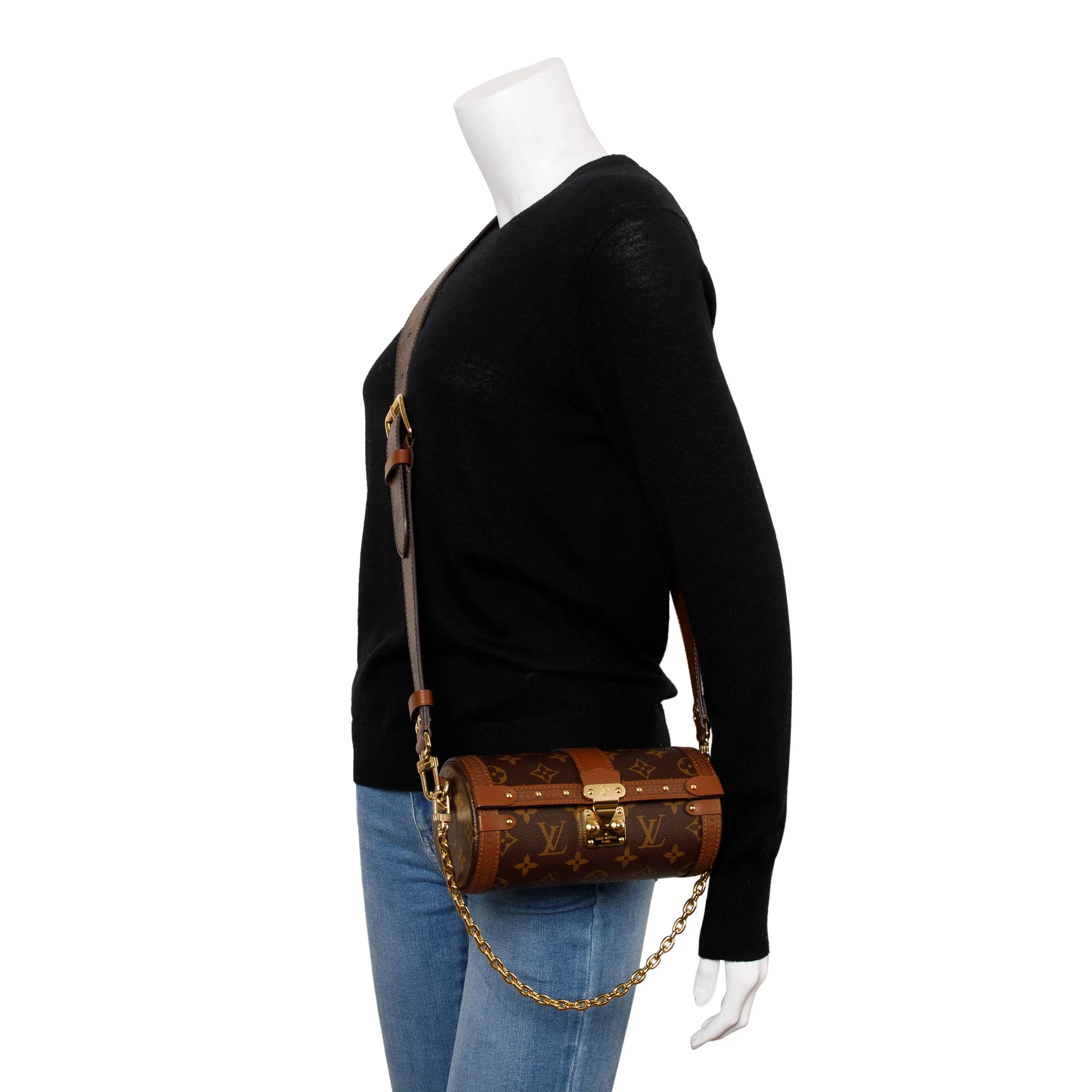 Louis Vuitton 2022 Monogram Papillon Trunk w/ Strap & Box - Image 2
