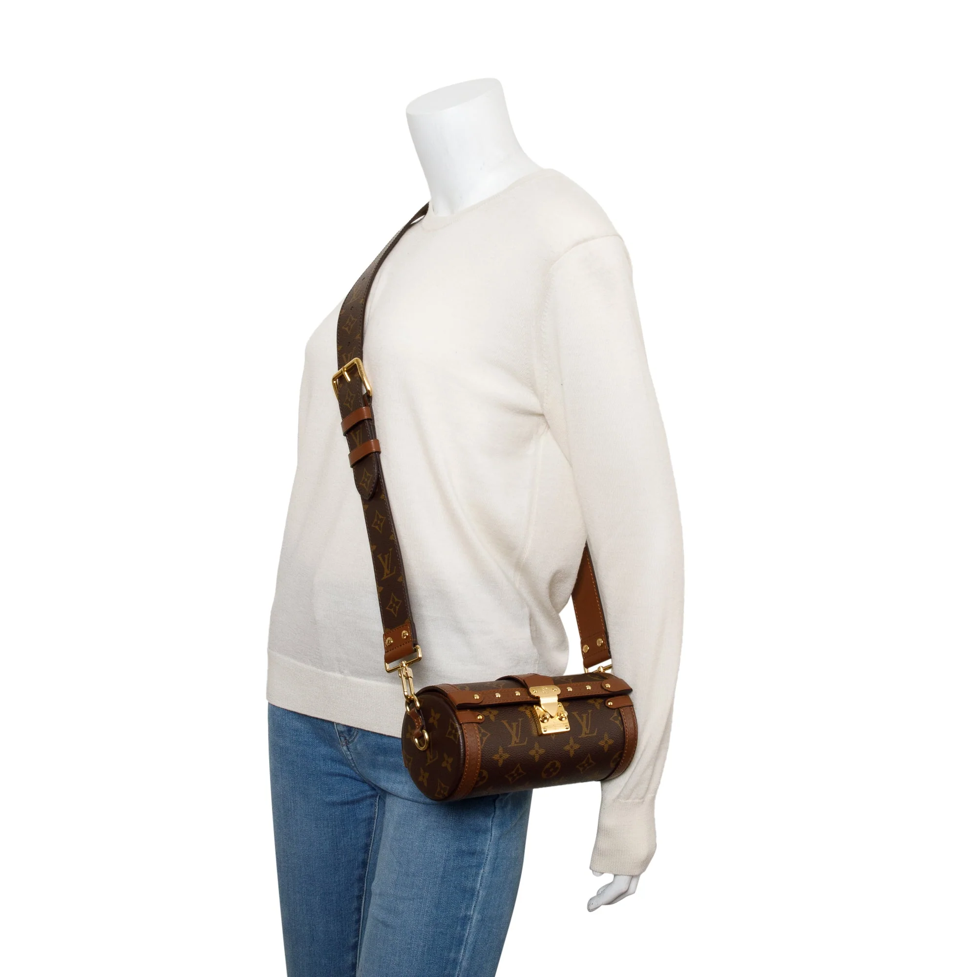 Louis Vuitton 2022 Monogram Papillon Trunk w/ Strap & Box - Image 2
