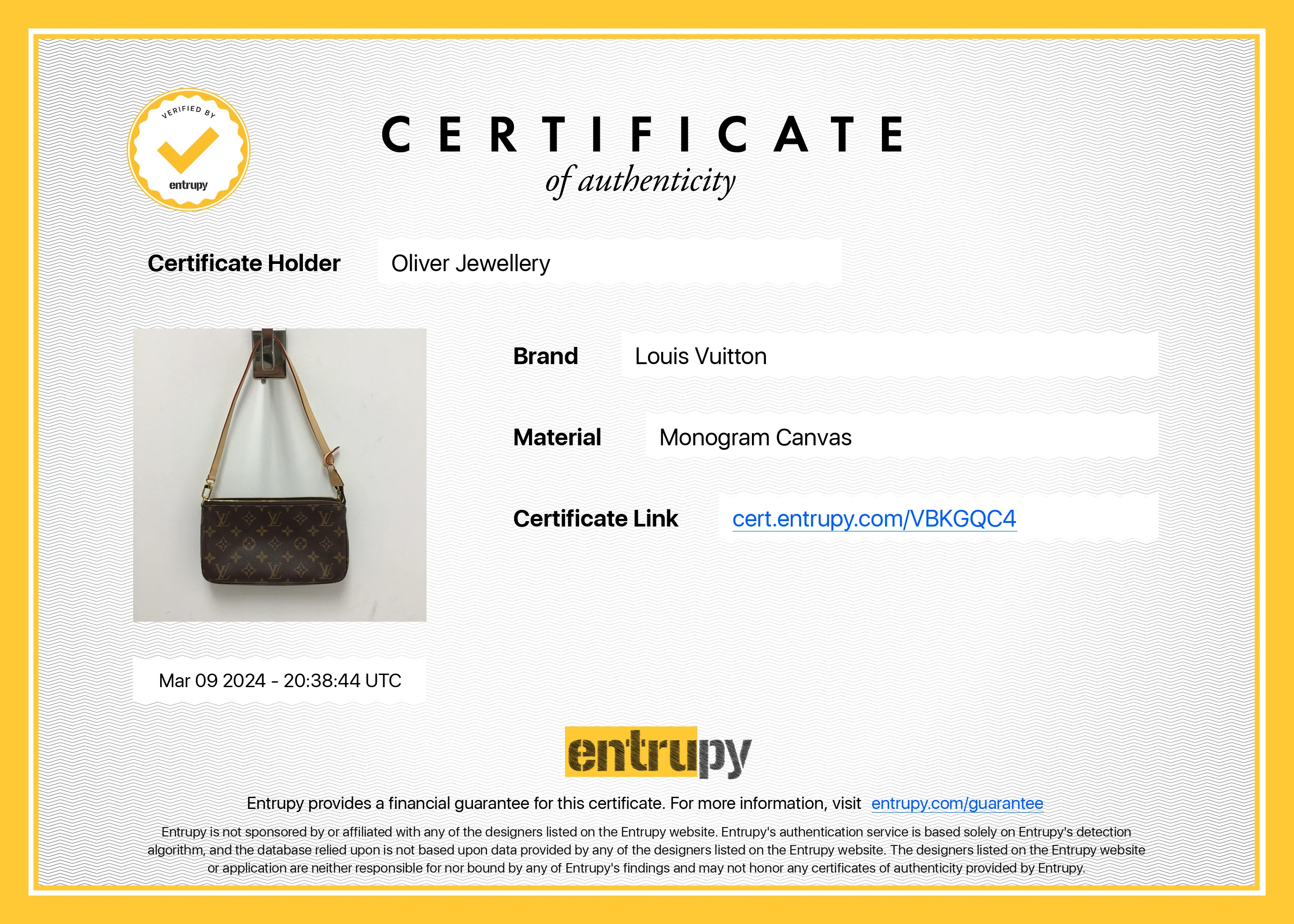 Louis Vuitton 2022 Monogram Pochette Accessories - Image 8