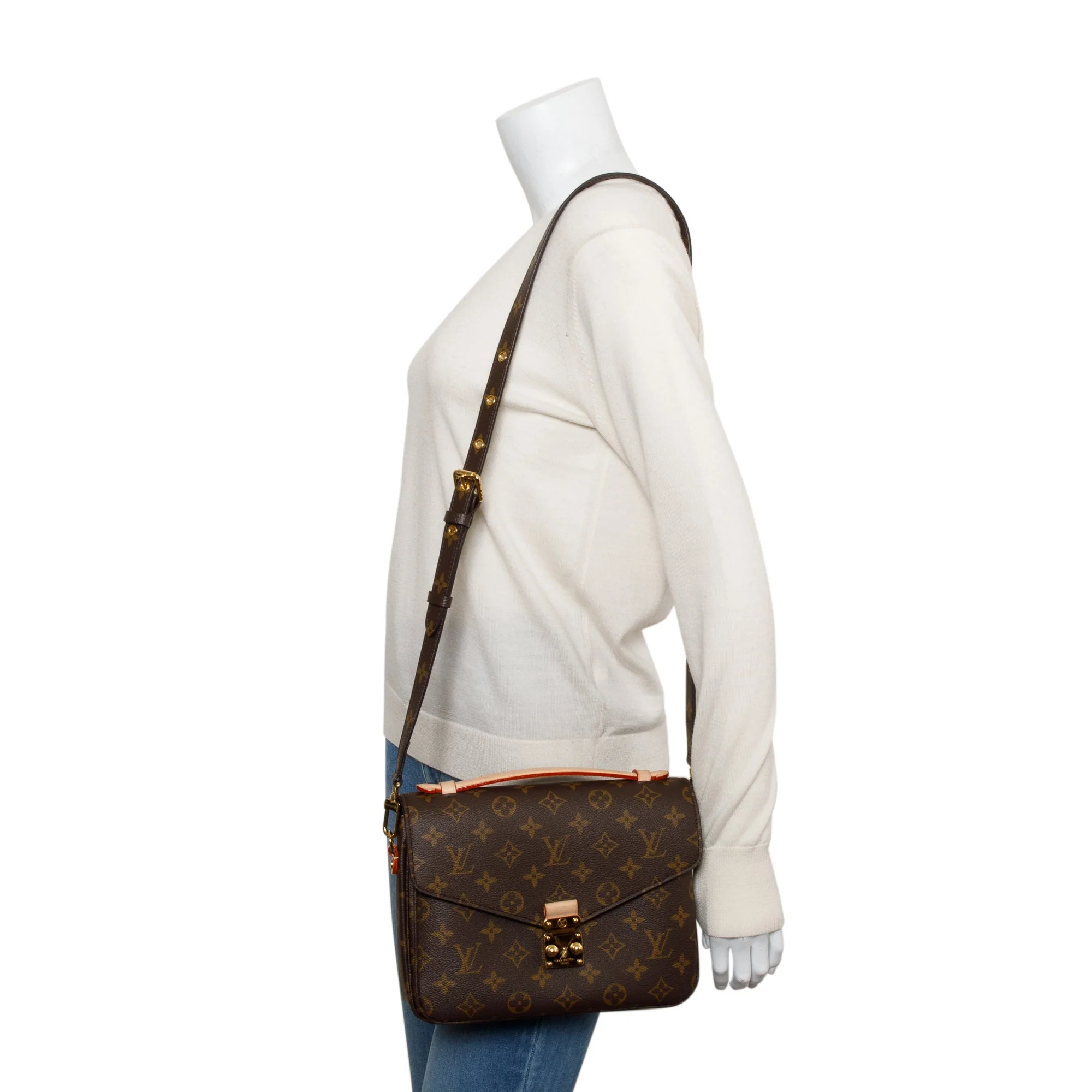 Louis Vuitton 2022 Monogram Pochette Metis w/ Box & Receipt - Image 2